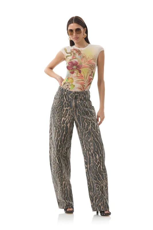 Nina Top - Placed Desert Tropic sold by AFRM