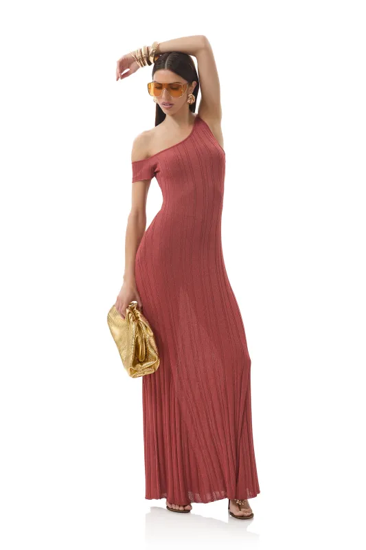 Hoda Dress - Rust sold by AFRM