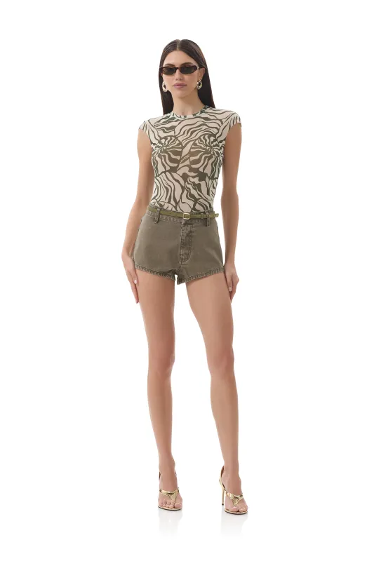 Nina Top - Tonal Shell sold by AFRM