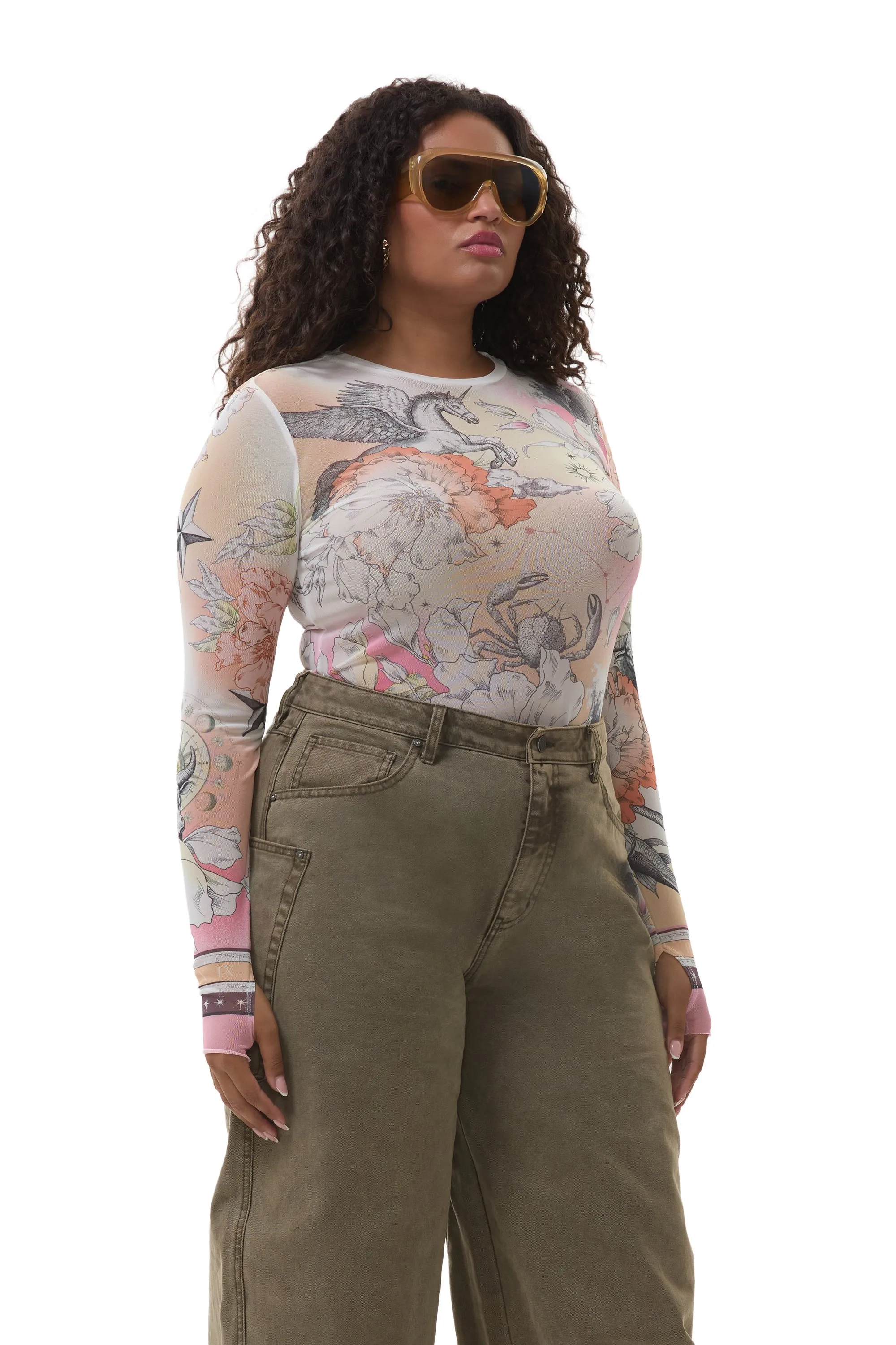 Kaylee Top - Zodiac Convo sold by AFRM product image thumbnail 4