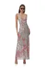 Romy Dress - Gilded Paisley sold by AFRM