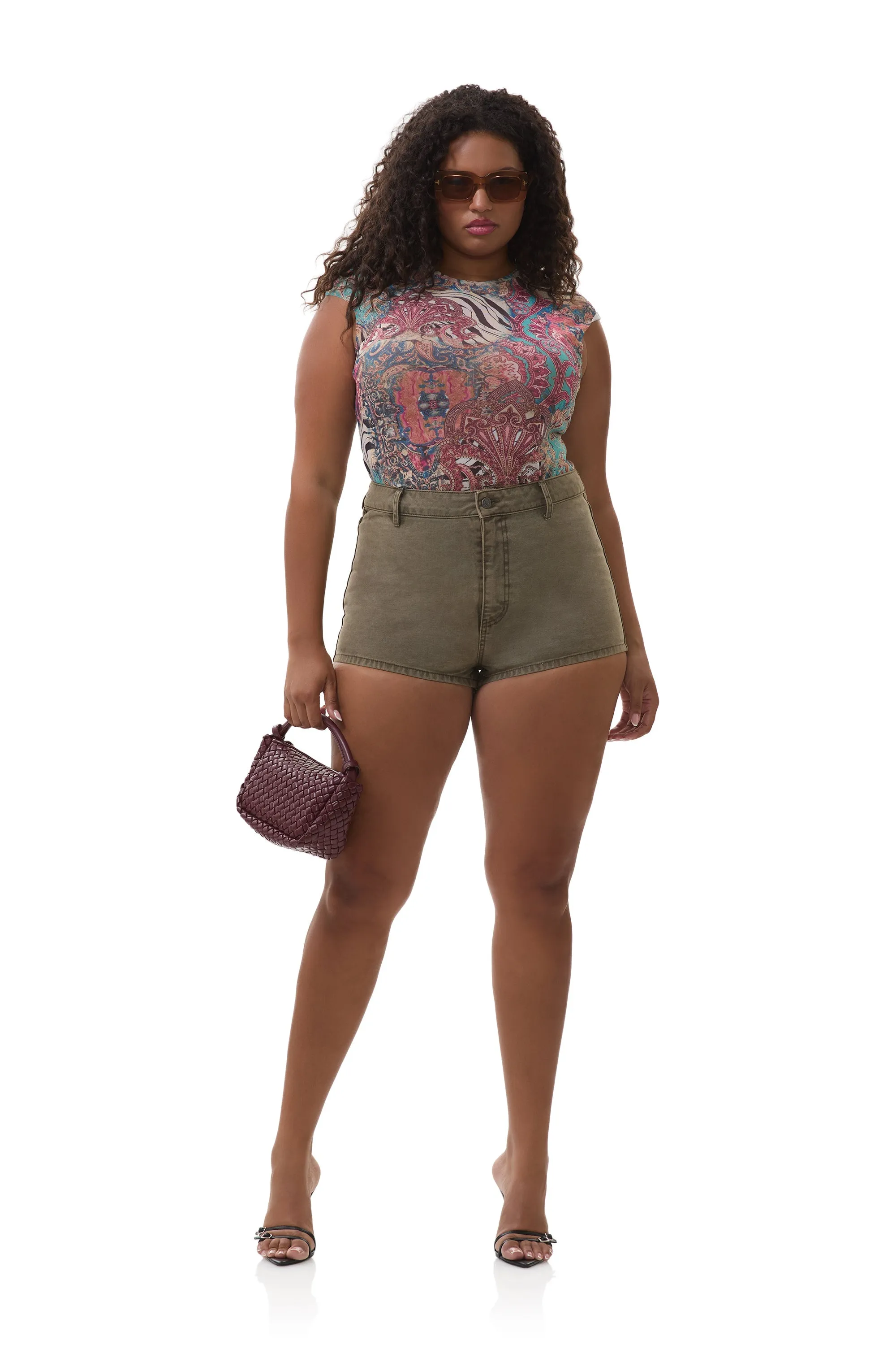 Nina Top - Gilded Paisley sold by AFRM product image thumbnail 2