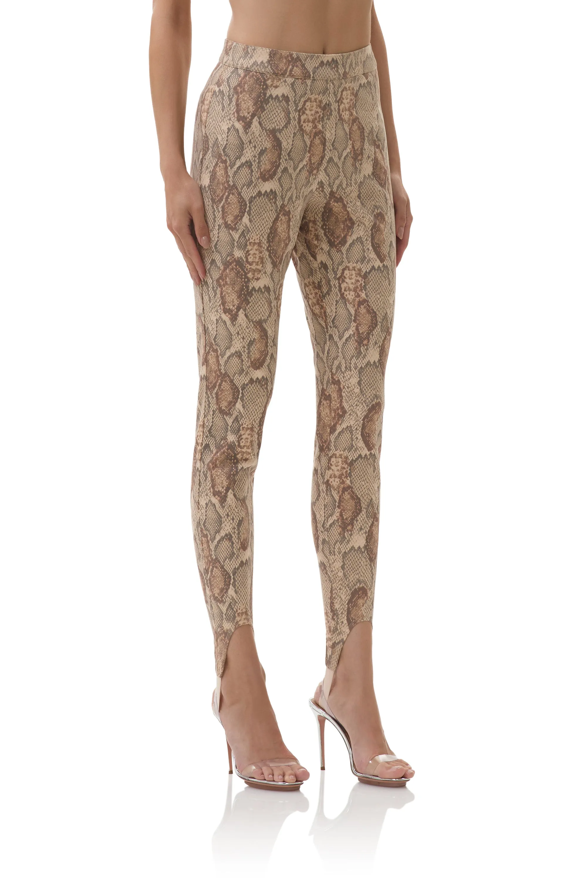 Tallie Stirrup Pant - Sand Snake sold by AFRM product image thumbnail 3