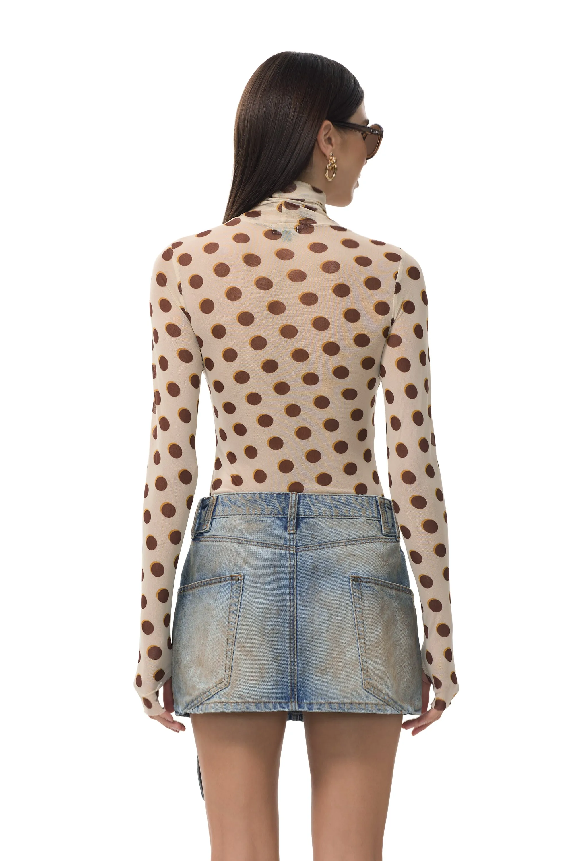 Zadie Top - Gold Halo Dot sold by AFRM product image thumbnail 4