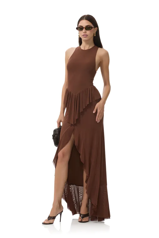 Bovina Dress - Cappuccino made by AFRM