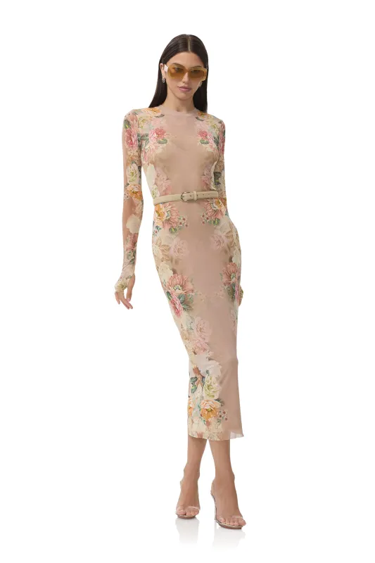 Ashland Dress - Honey Rose Frame made by AFRM