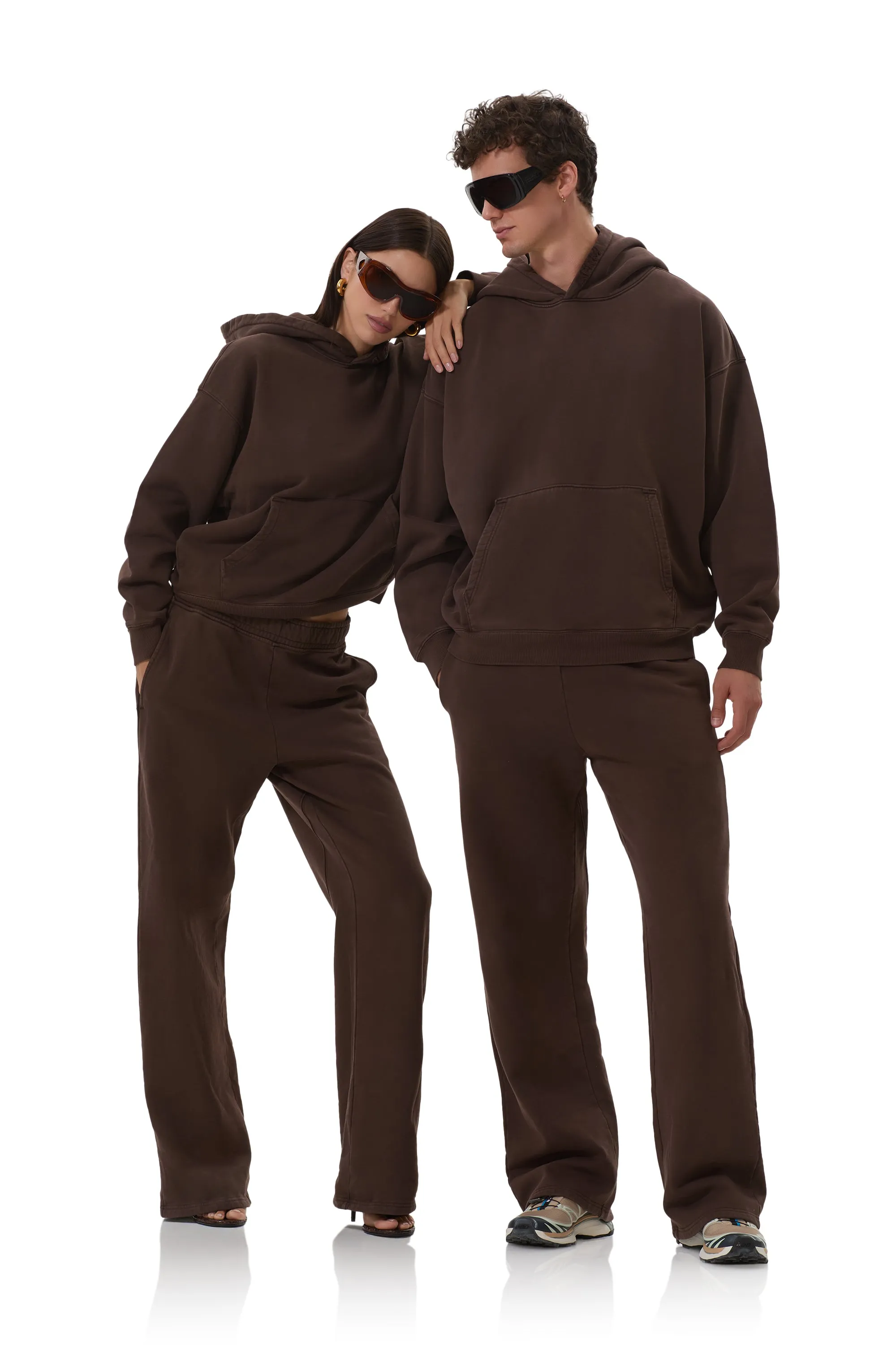 Blake Pullover Hoodie - Espresso sold by AFRM product image thumbnail 2