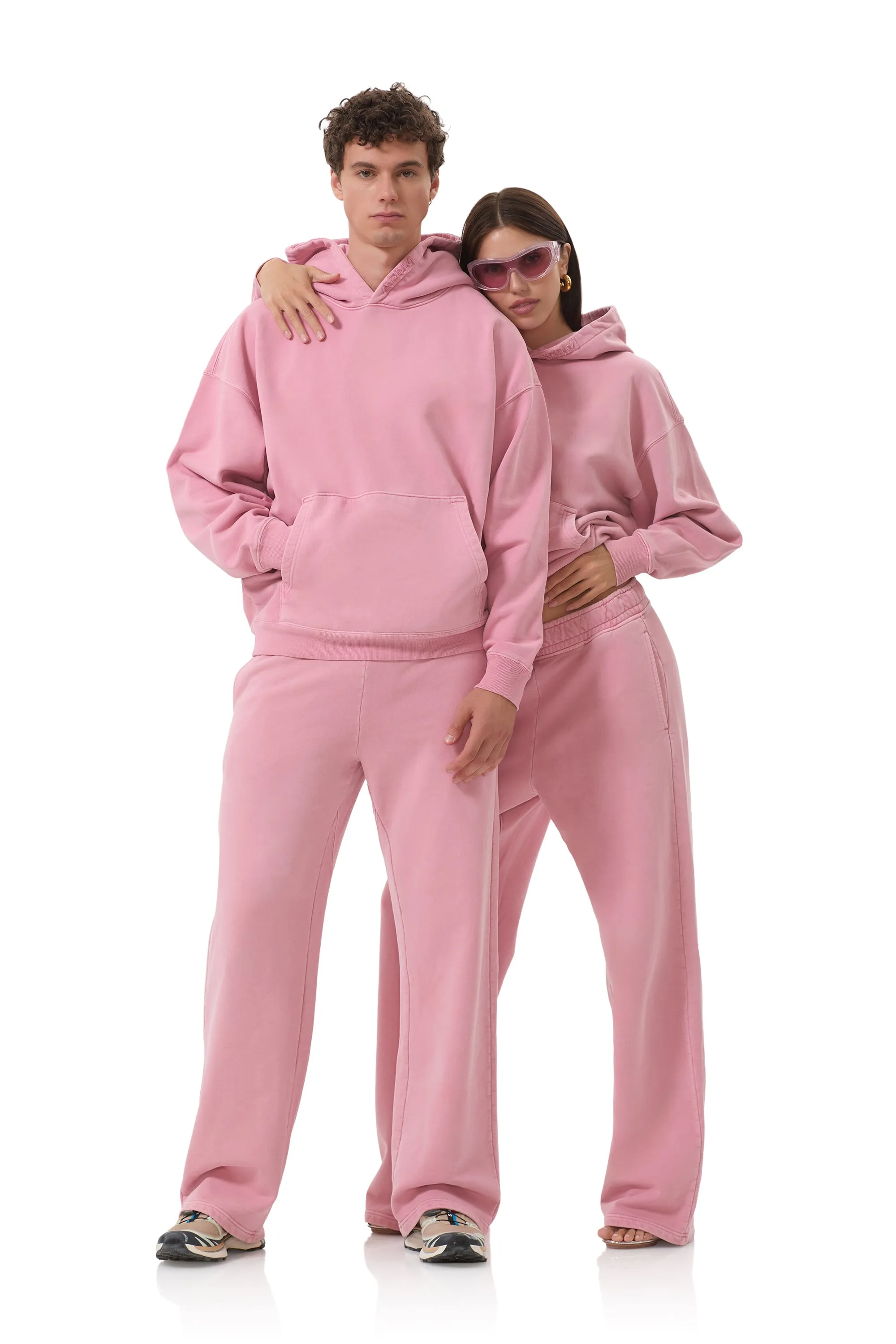 Blake Pullover Hoodie - Clay Pink sold by AFRM product image thumbnail 2