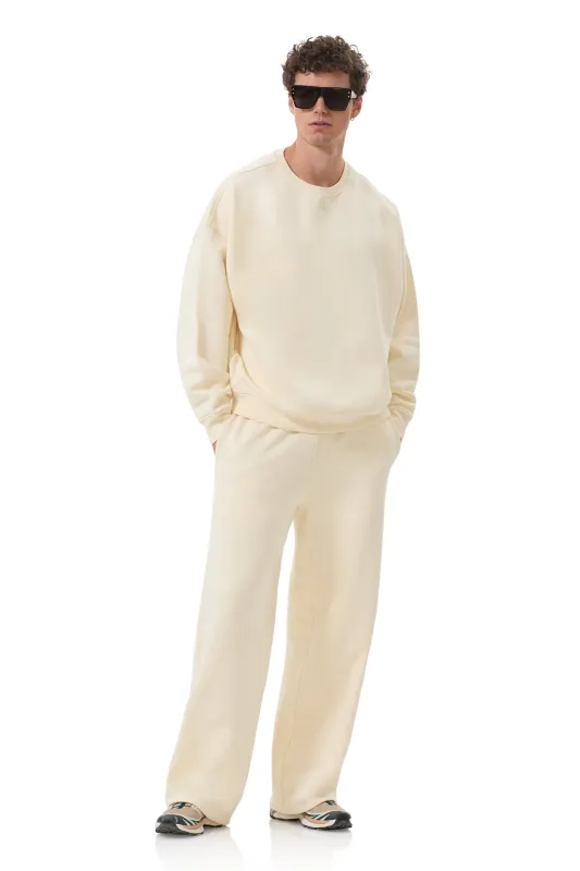 Finely Straight Leg Sweatpant - Vintage White sold by AFRM