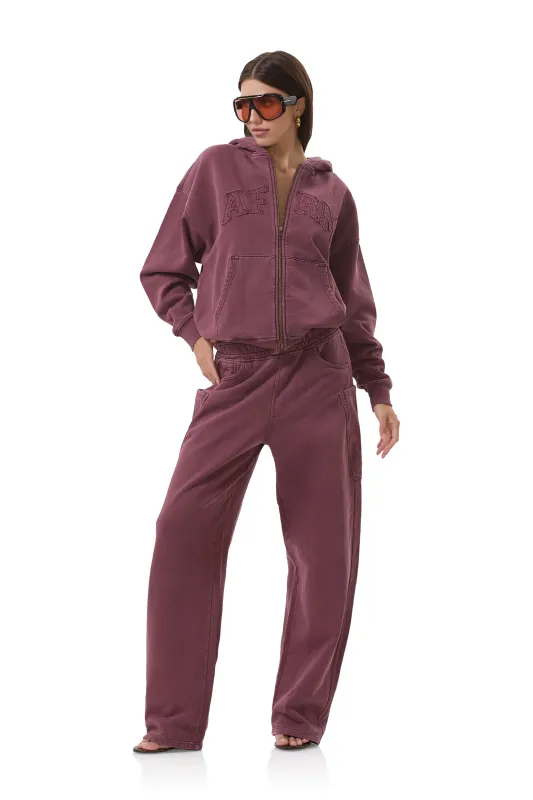 Ryan Barrel Sweatpant - Fig sold by AFRM