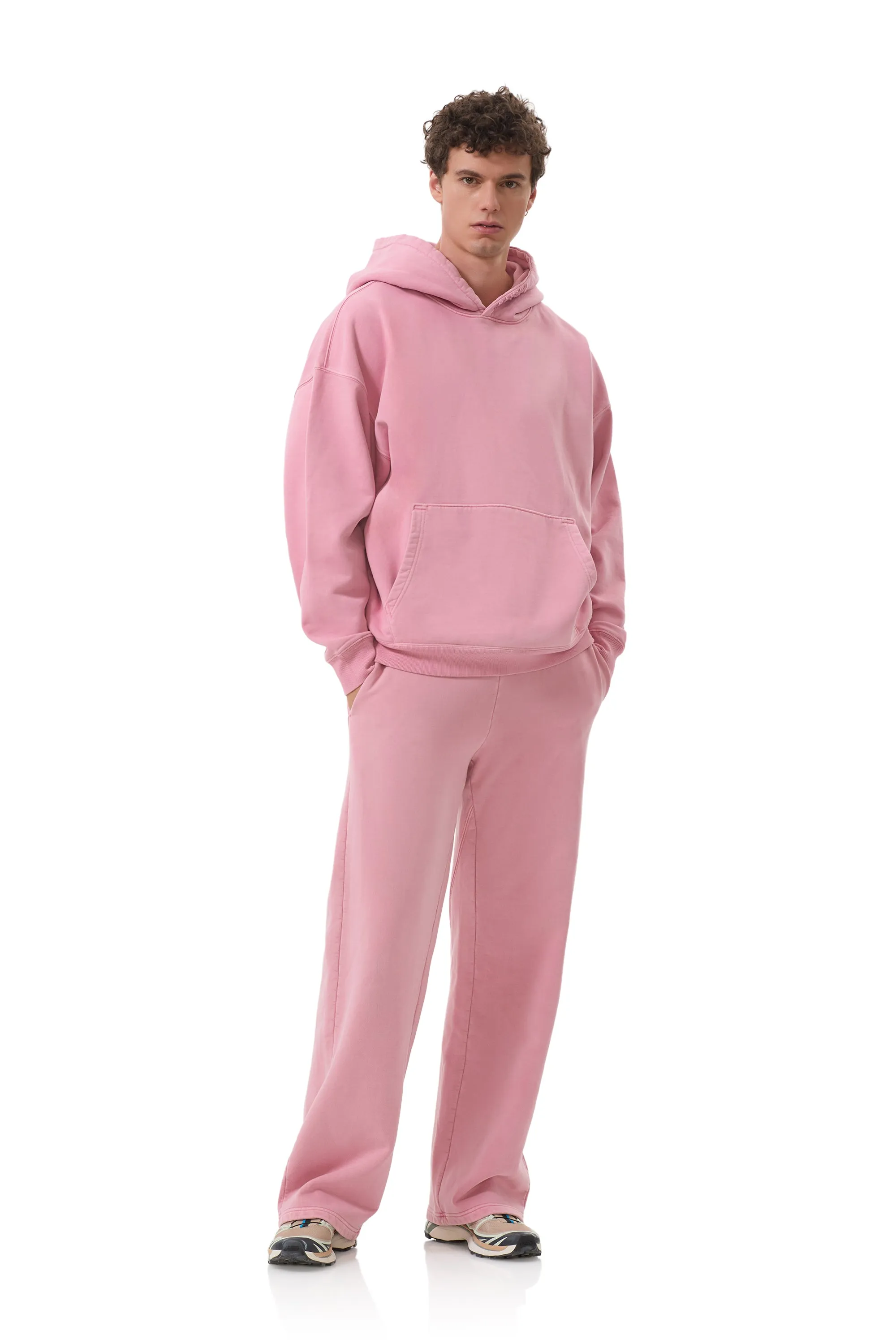 Finely Straight Leg Sweatpant - Clay Pink sold by AFRM