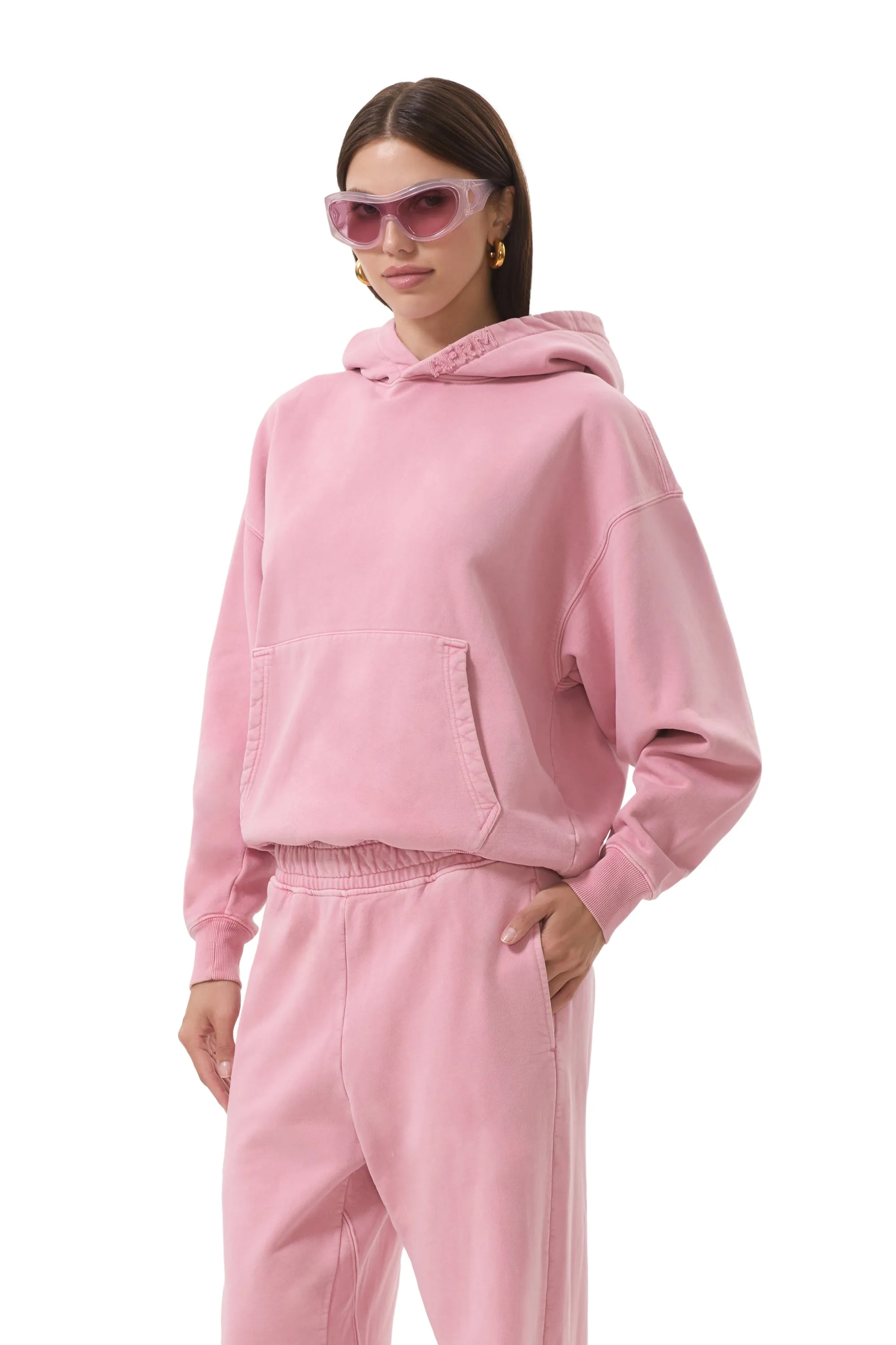 Blake Pullover Hoodie - Clay Pink sold by AFRM product image thumbnail 5
