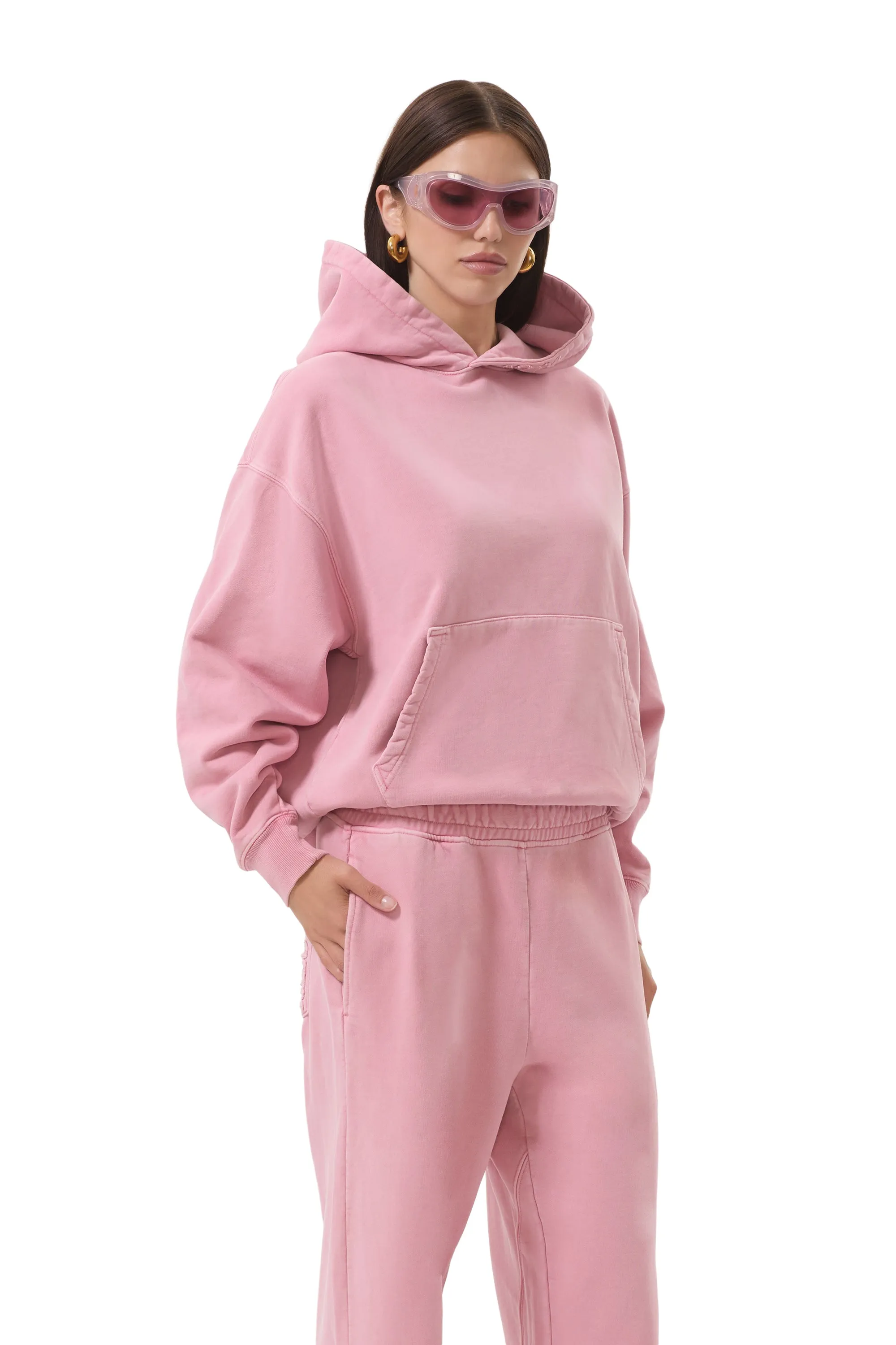 Blake Pullover Hoodie - Clay Pink sold by AFRM product image thumbnail 4