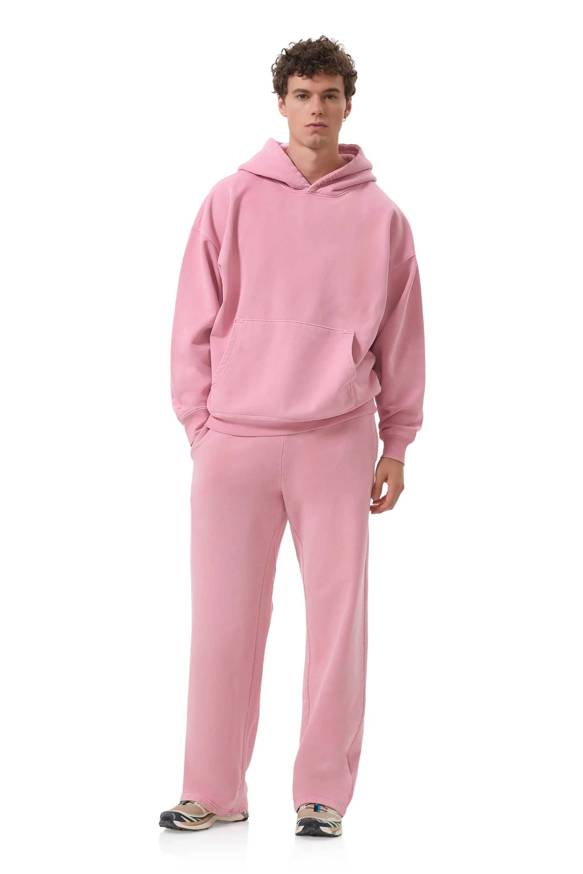 Blake Pullover Hoodie - Clay Pink sold by AFRM product image thumbnail 3