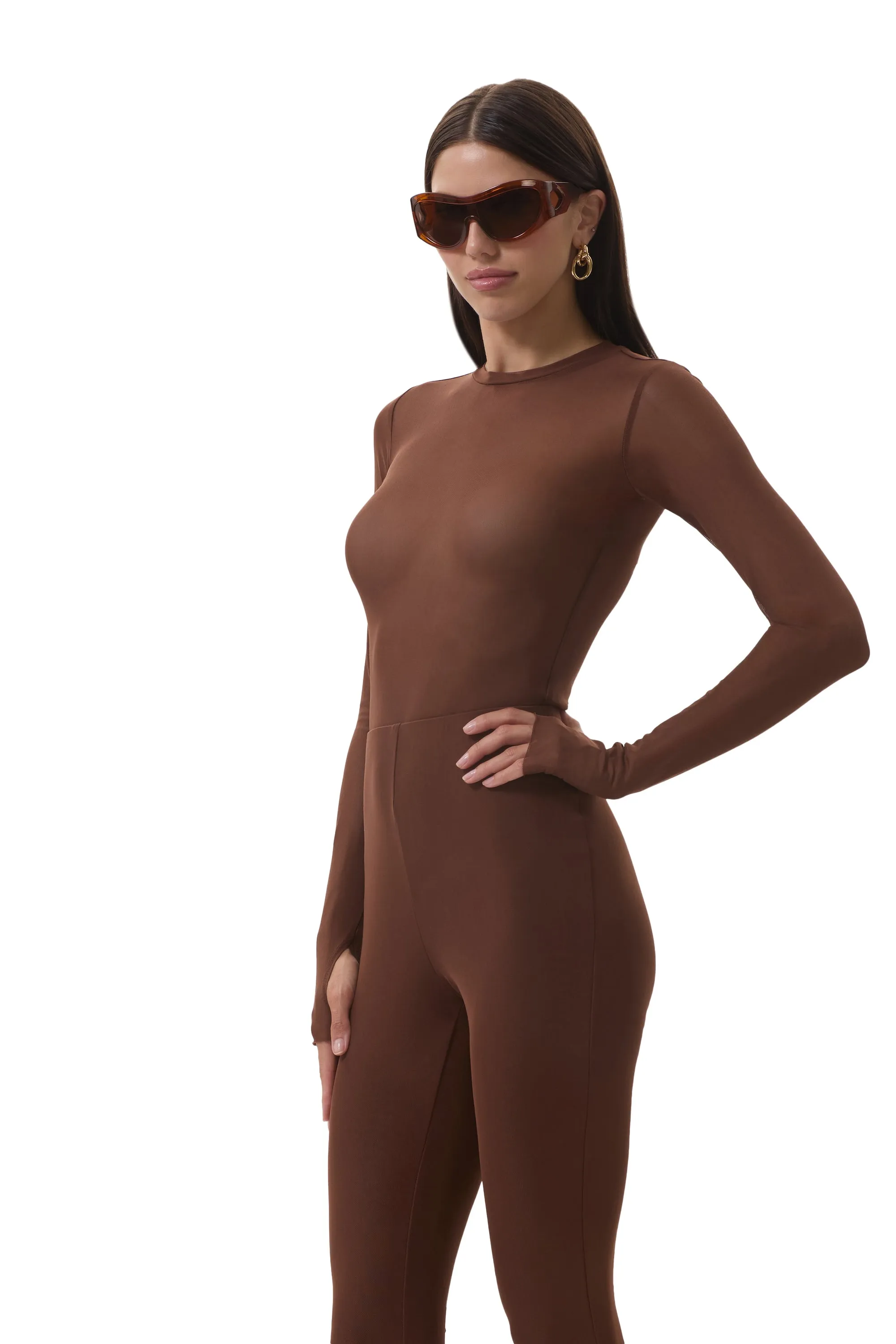 Kaylee Top - Cappuccino sold by AFRM product image thumbnail 3