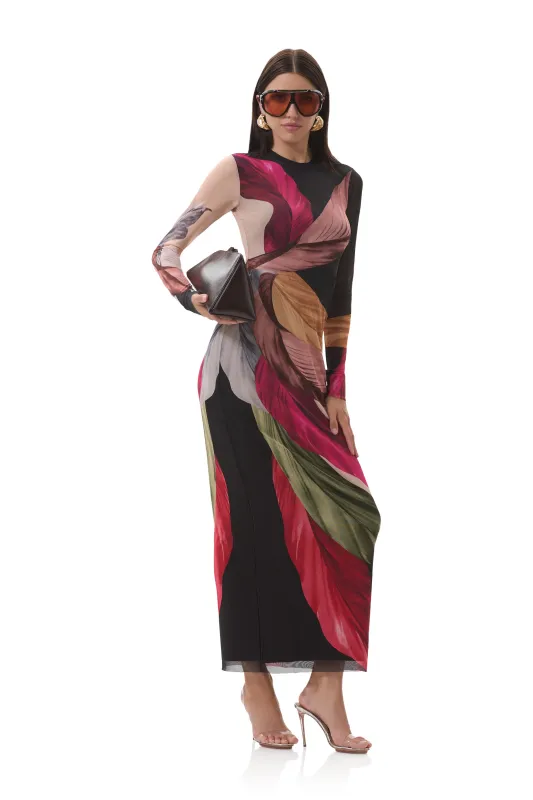 chinese dress ladies didi-dress-ornate-butterfly – AFRM