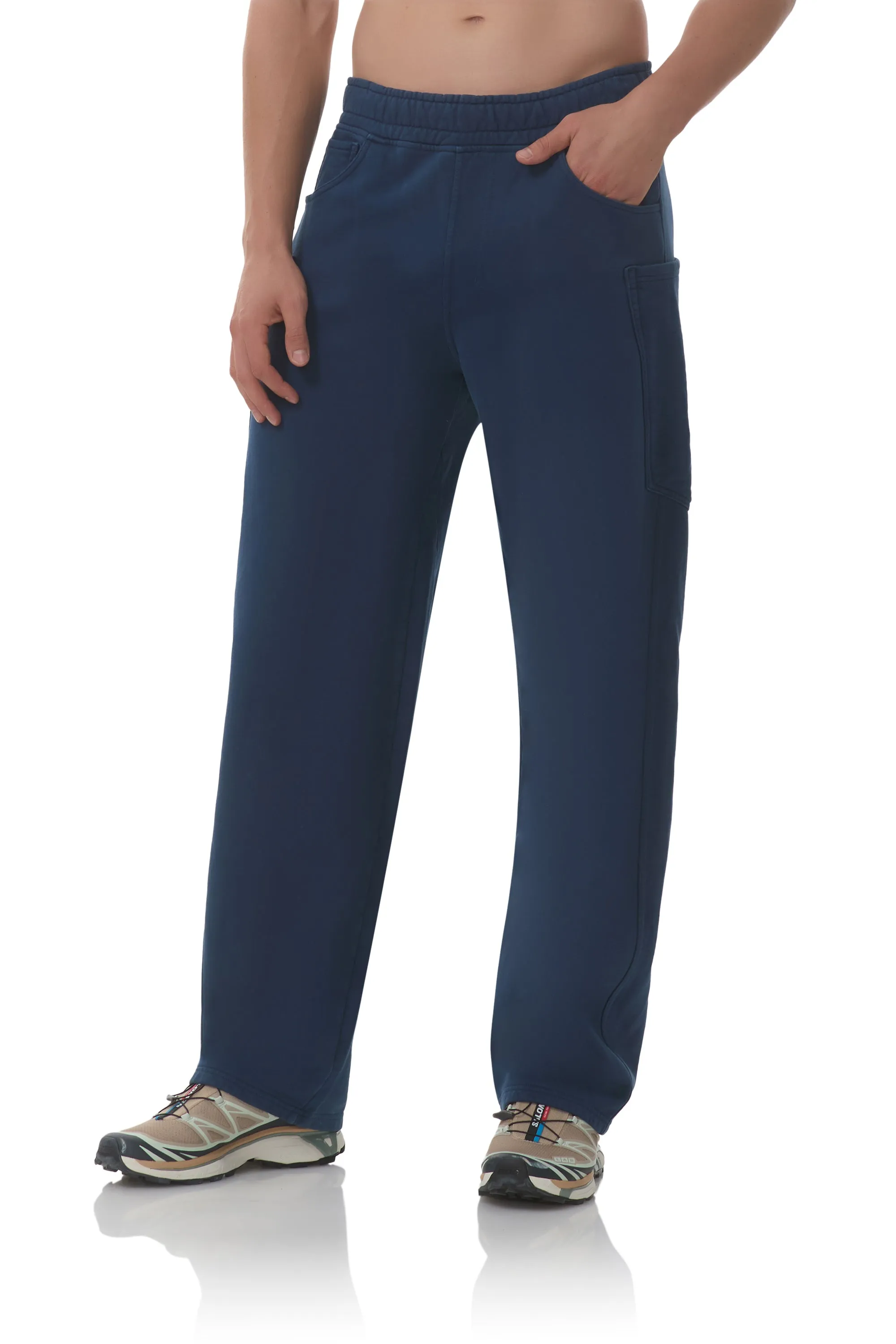 Ryan Barrel Sweatpant - Midnight sold by AFRM product image thumbnail 4