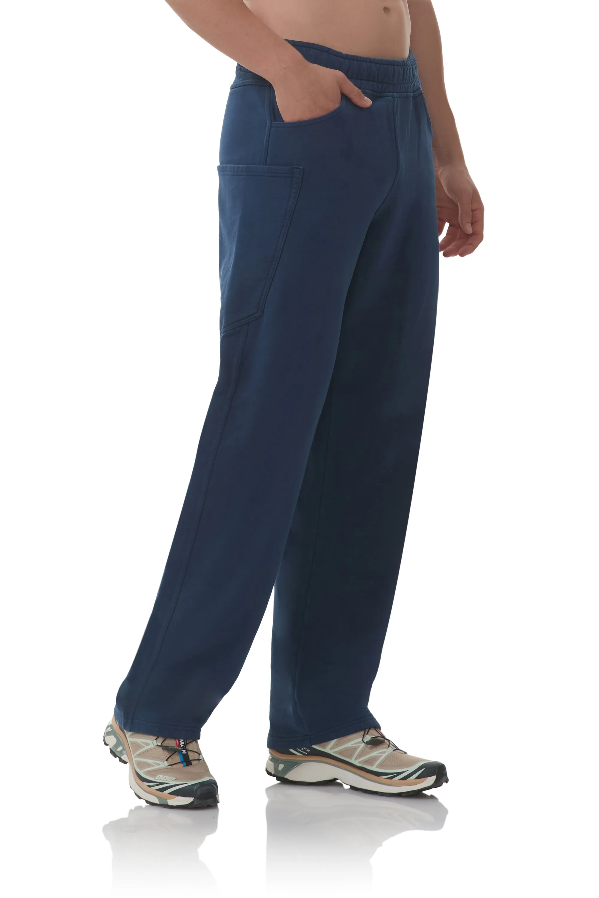 Ryan Barrel Sweatpant - Midnight sold by AFRM product image thumbnail 3