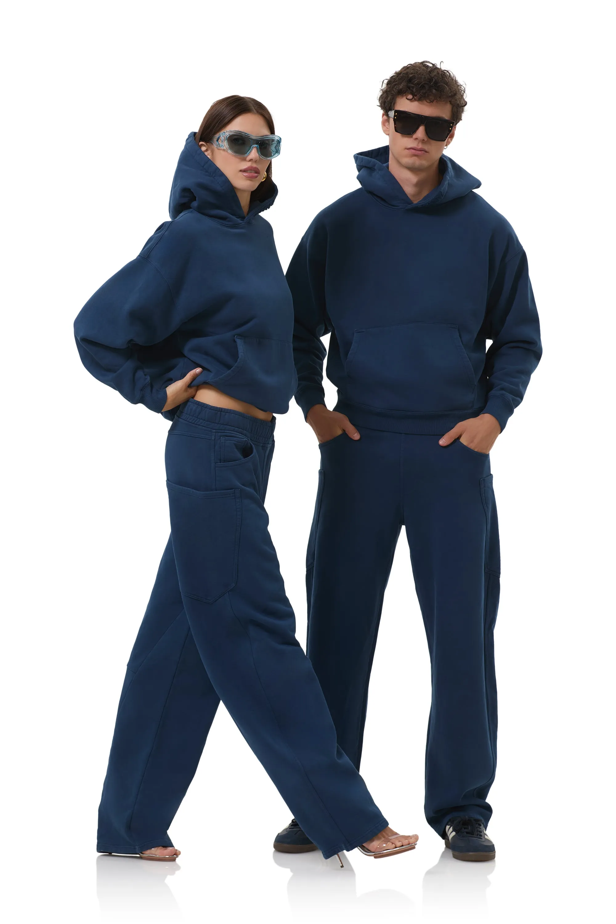 Ryan Barrel Sweatpant - Midnight sold by AFRM