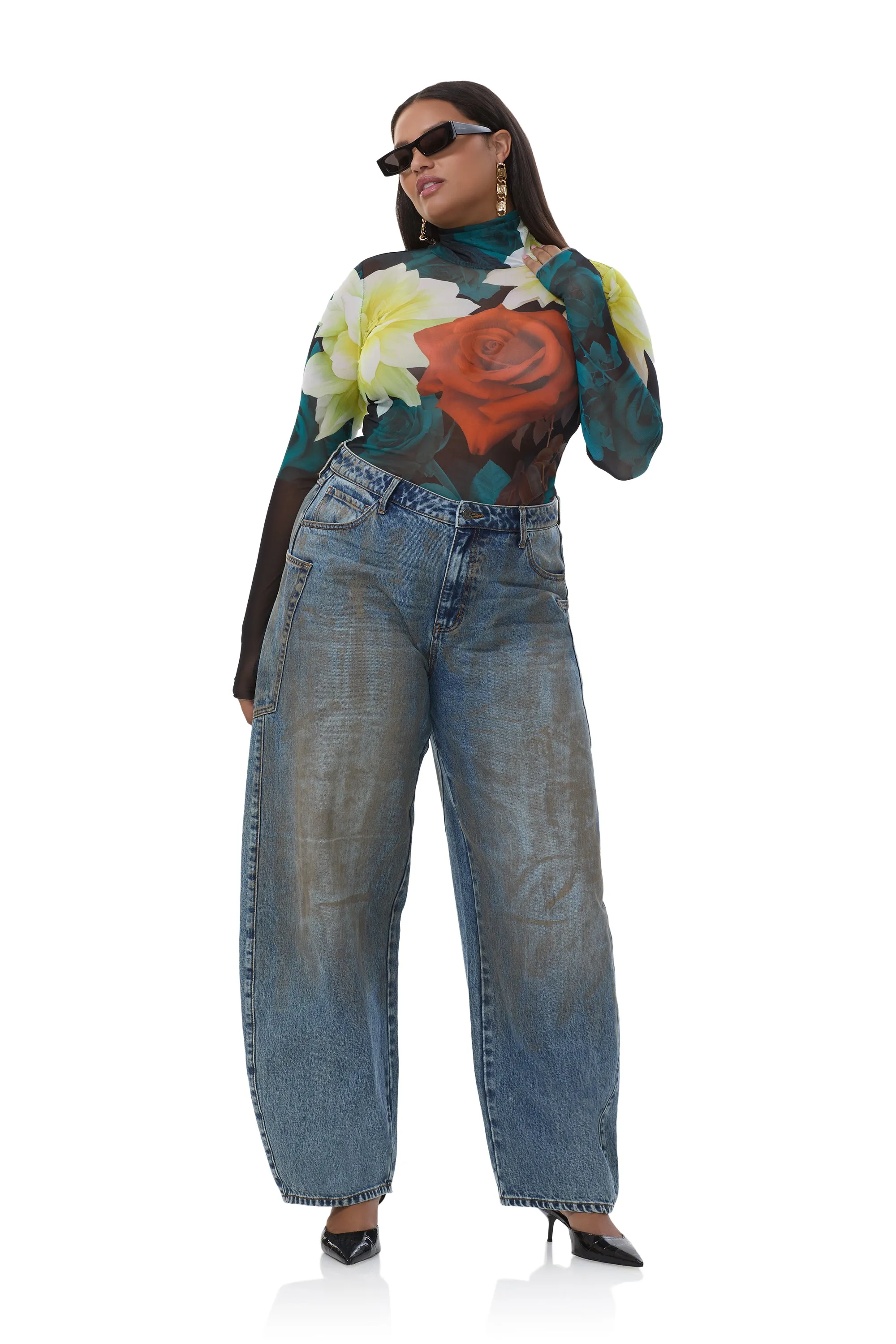 Zadie Top - Citron Blossom sold by AFRM product image thumbnail 2