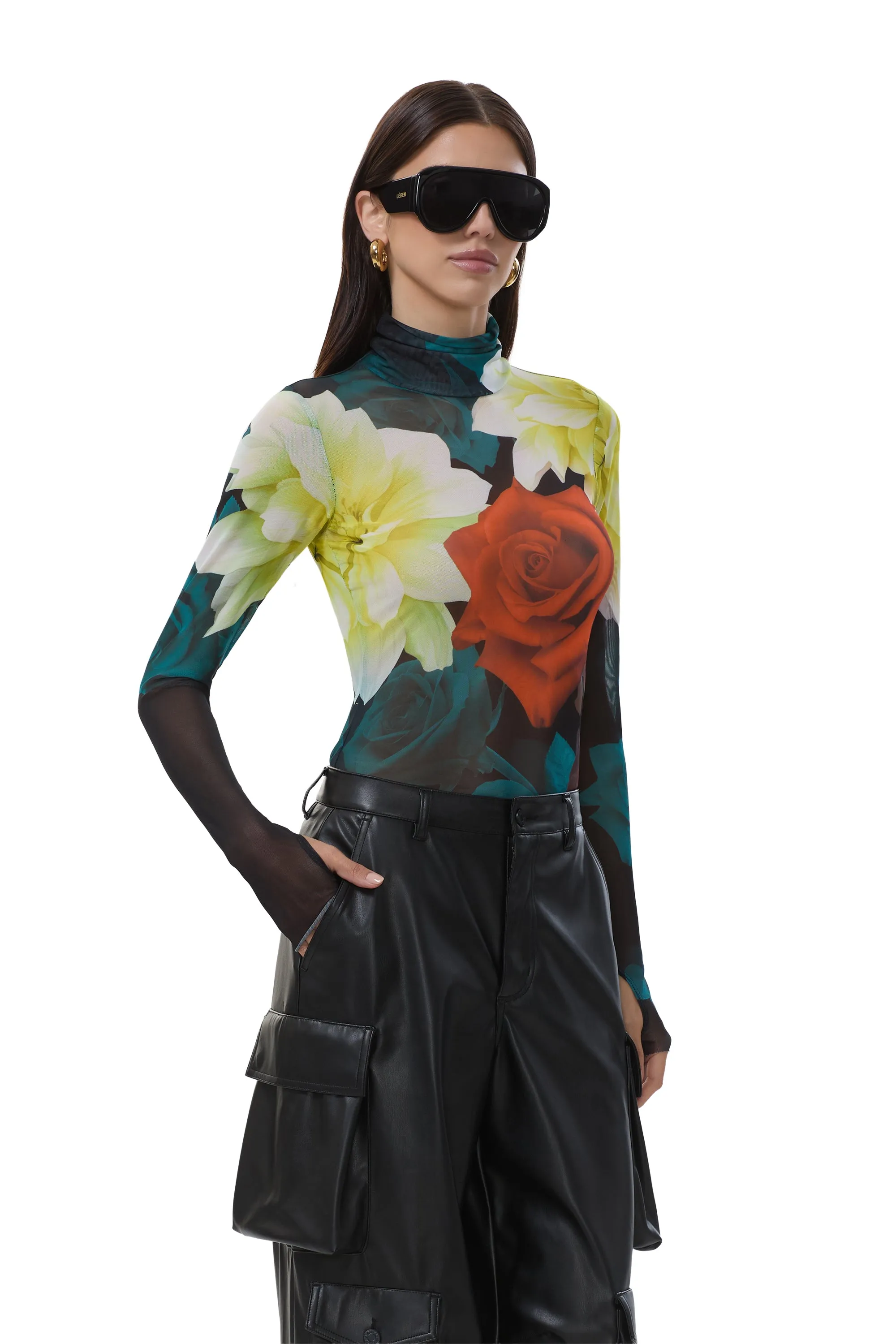 Zadie Top - Citron Blossom sold by AFRM product image thumbnail 3