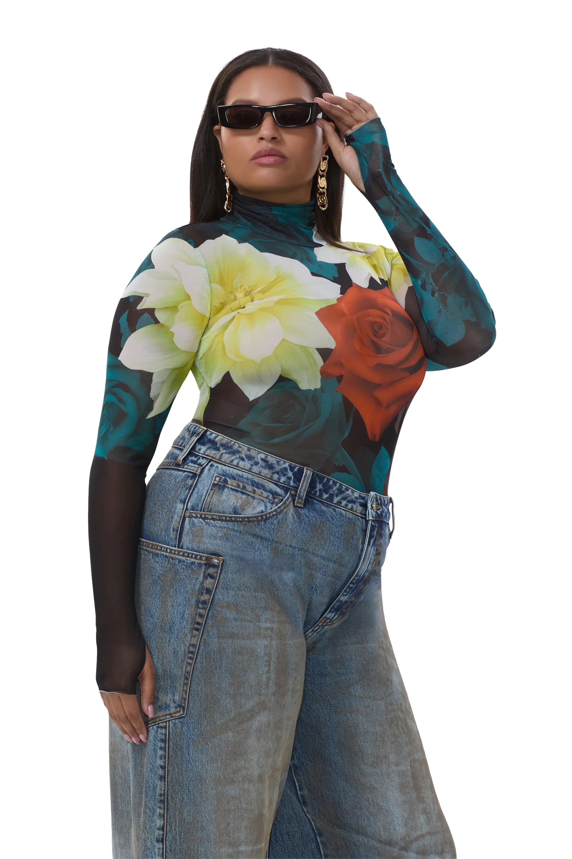 Zadie Top - Citron Blossom sold by AFRM product image thumbnail 4