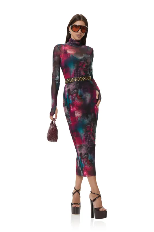 Shailene Dress - Digital Fox sold by AFRM