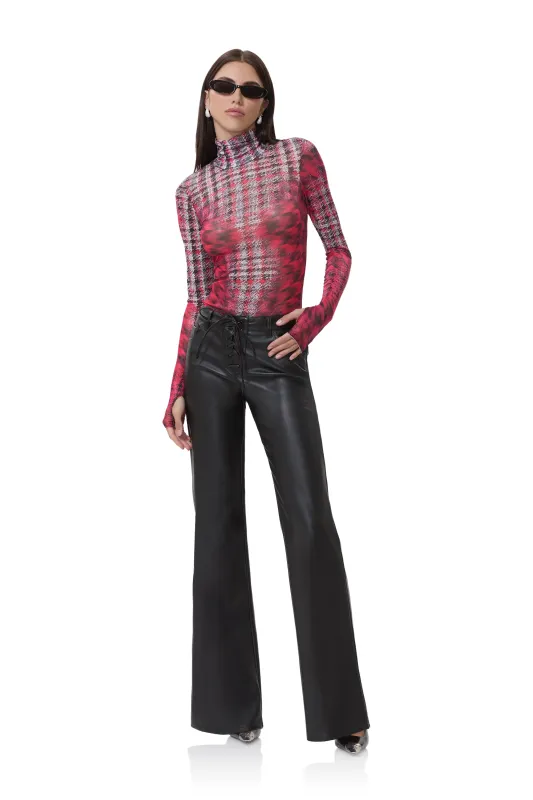 Dylan Low Rise Flare Pant - Noir made by AFRM