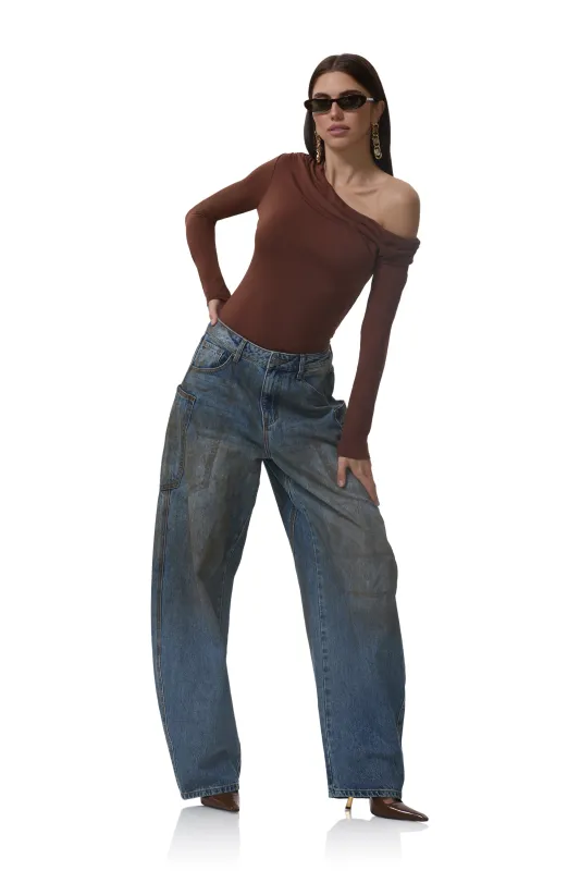 Bria Top - Cappuccino sold by AFRM