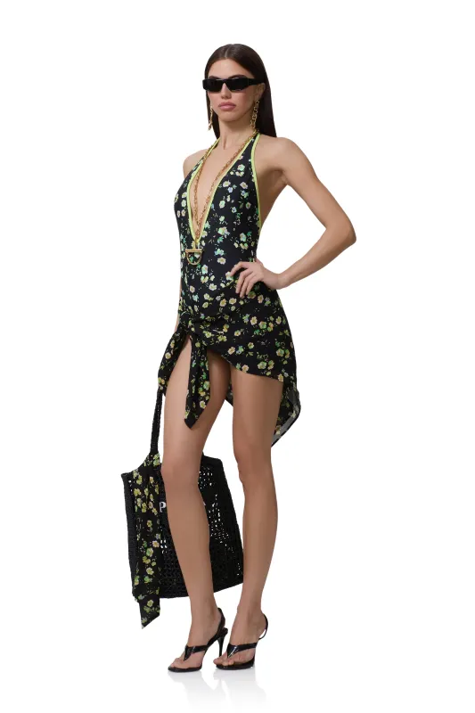 Sardina One Piece Bikini - Citrus Ditsy made by AFRM