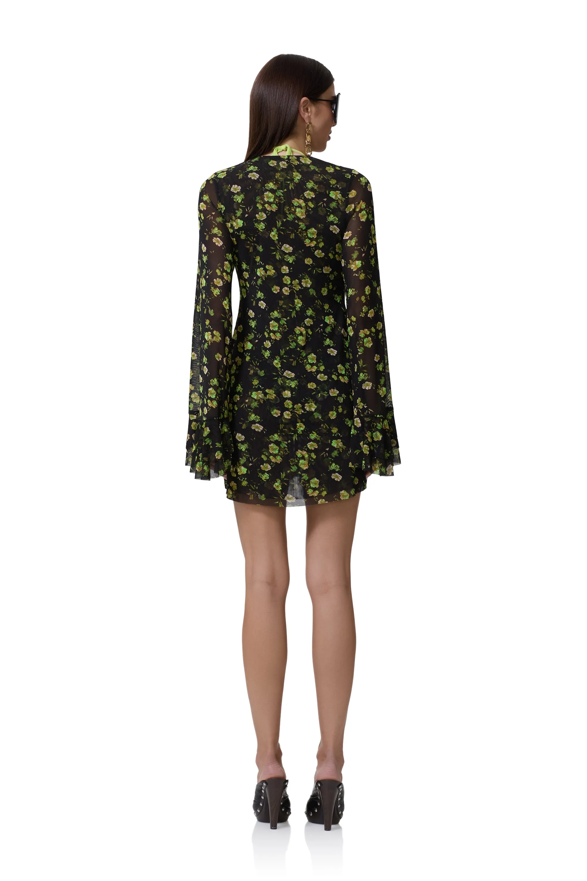 Kori Dress - Citrus Ditsy sold by AFRM product image thumbnail 4