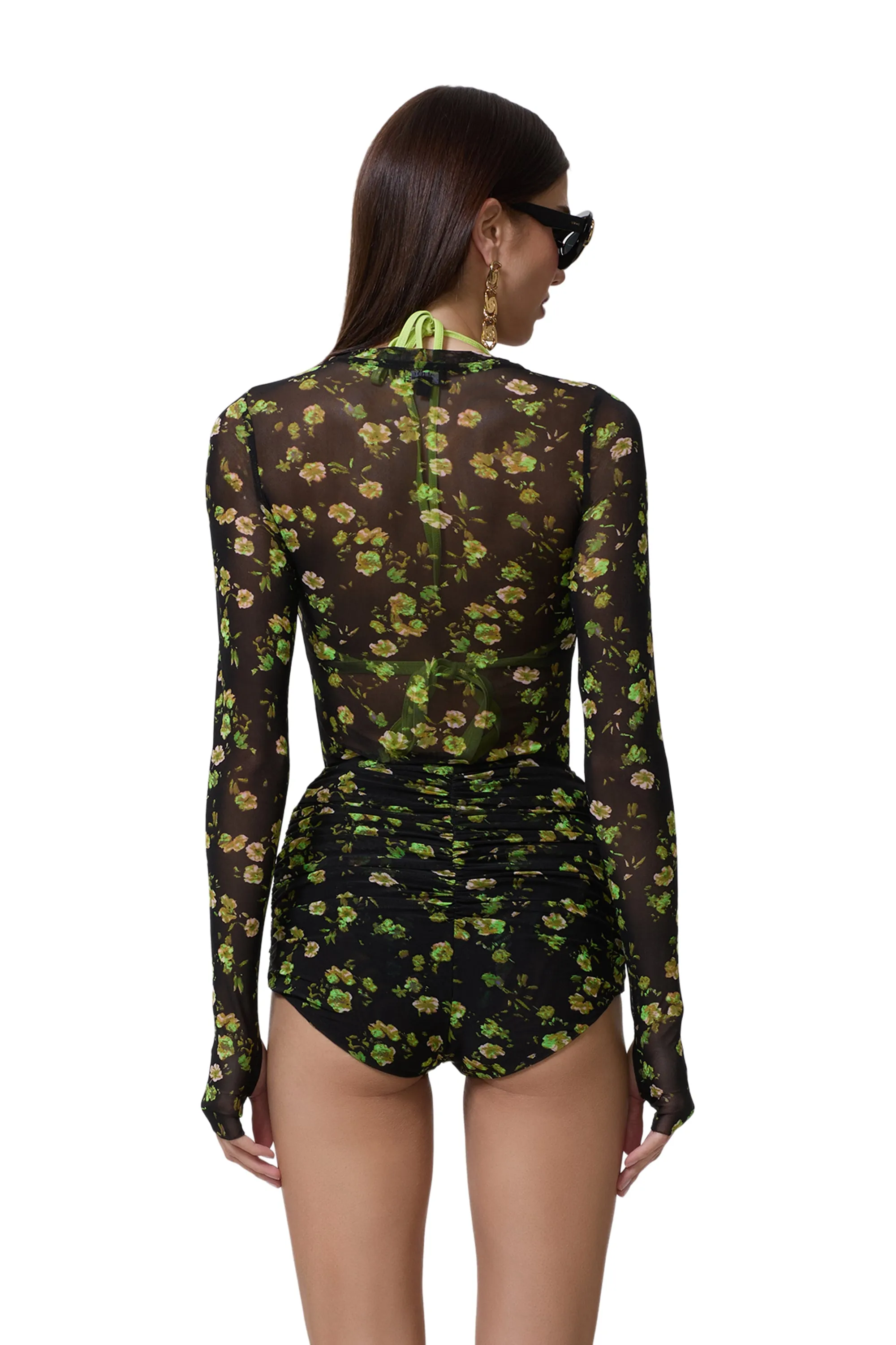 Kaylee Top - Citrus Ditsy sold by AFRM product image thumbnail 5