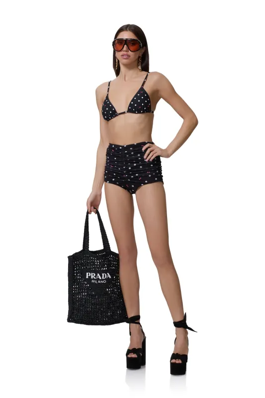 Capri Bikini Top - Cherry Dots sold by AFRM