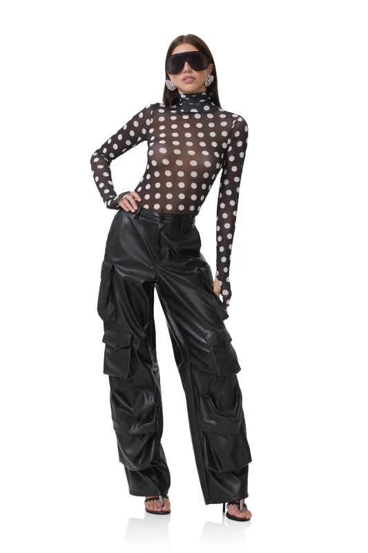 Zadie Top - Diagonal Dot sold by AFRM