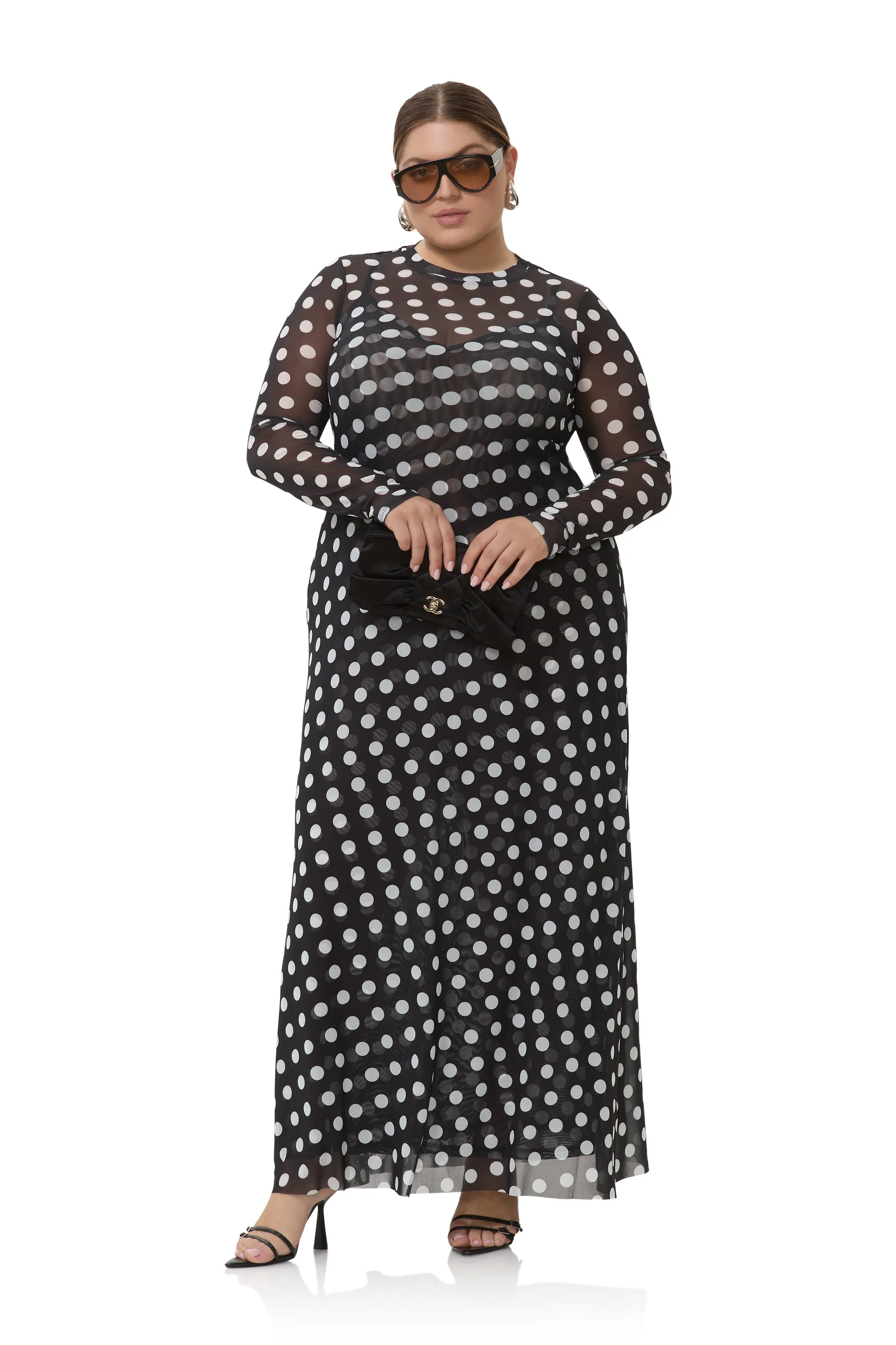 Paola Dress - Diagonal Dot sold by AFRM product image thumbnail 2