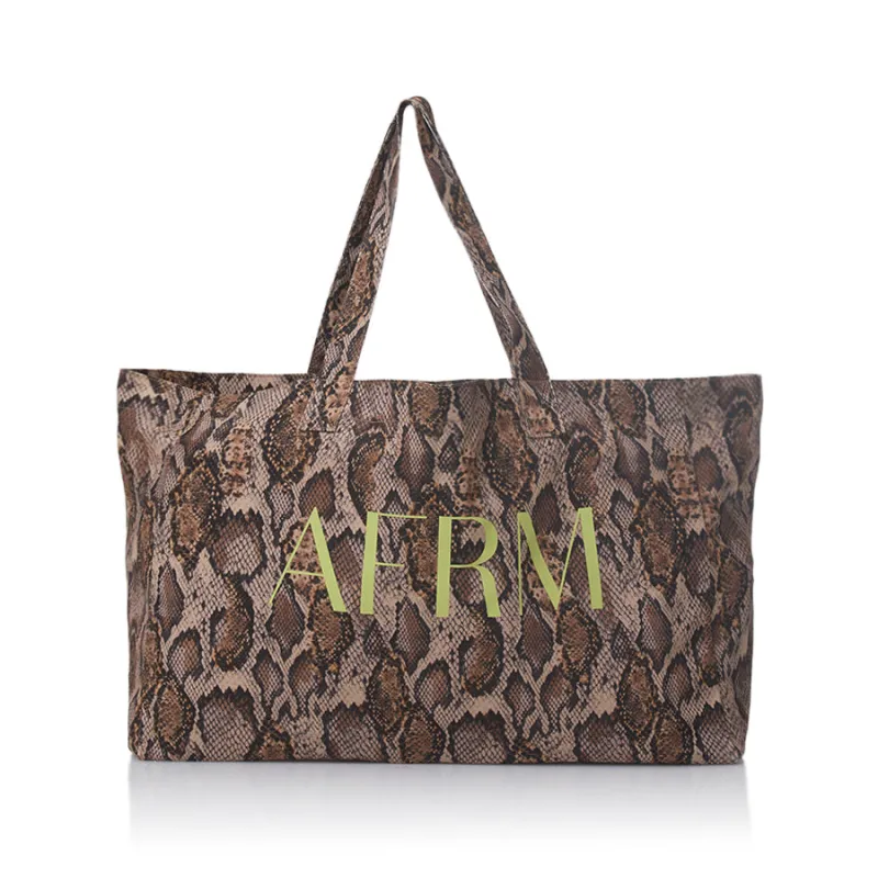 AFRM Tote - Sand Serpent sold by AFRM