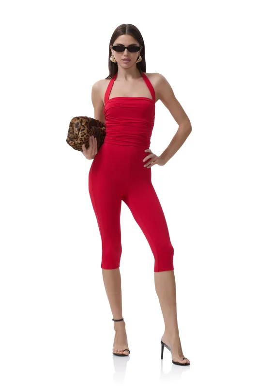 Aranya Top - Kiss Red sold by AFRM