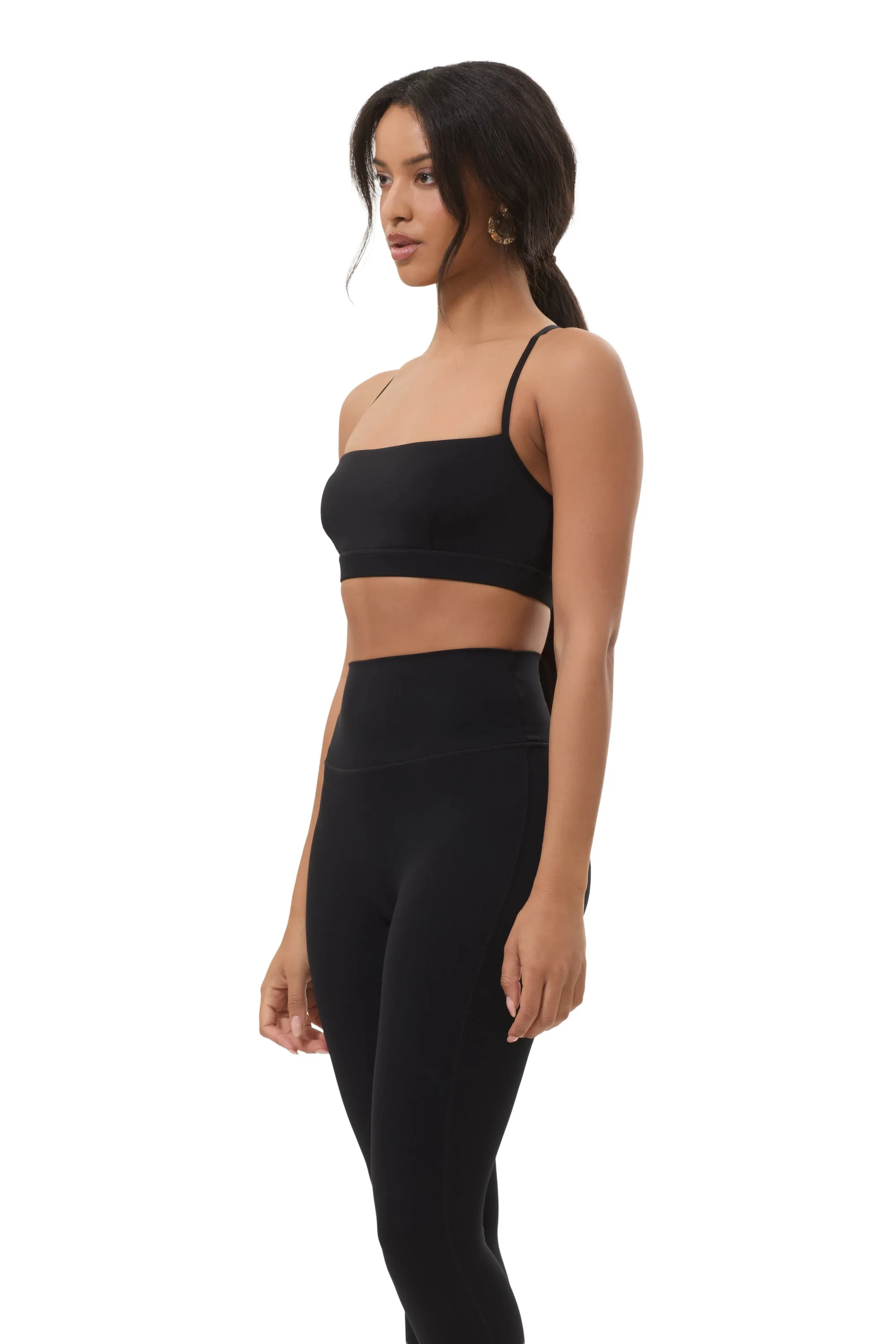 Olina Active Sports Bra - Noir sold by AFRM product image thumbnail 2