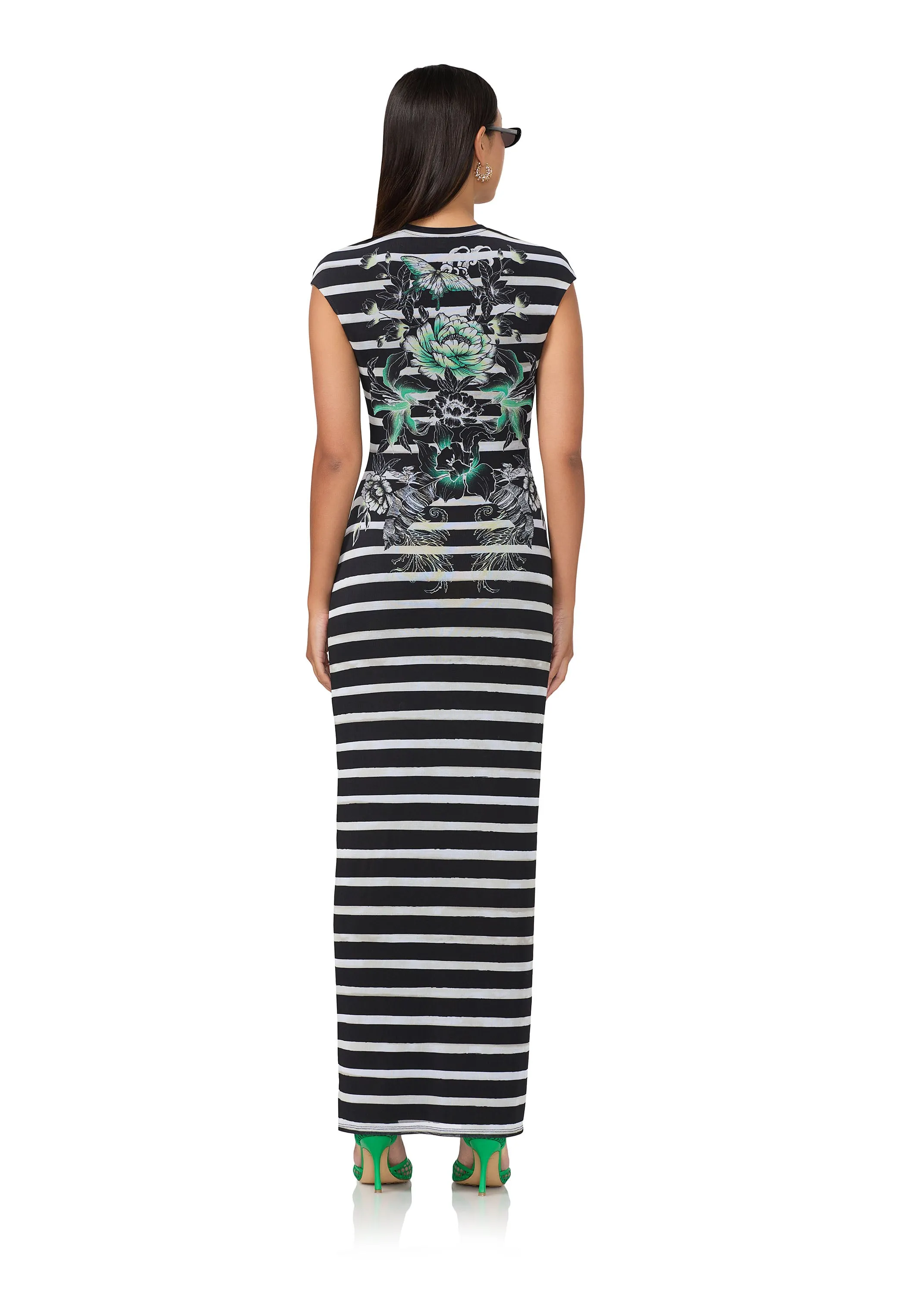 Cody Maxi Dress - Tattoo Stripe sold by AFRM product image thumbnail 4