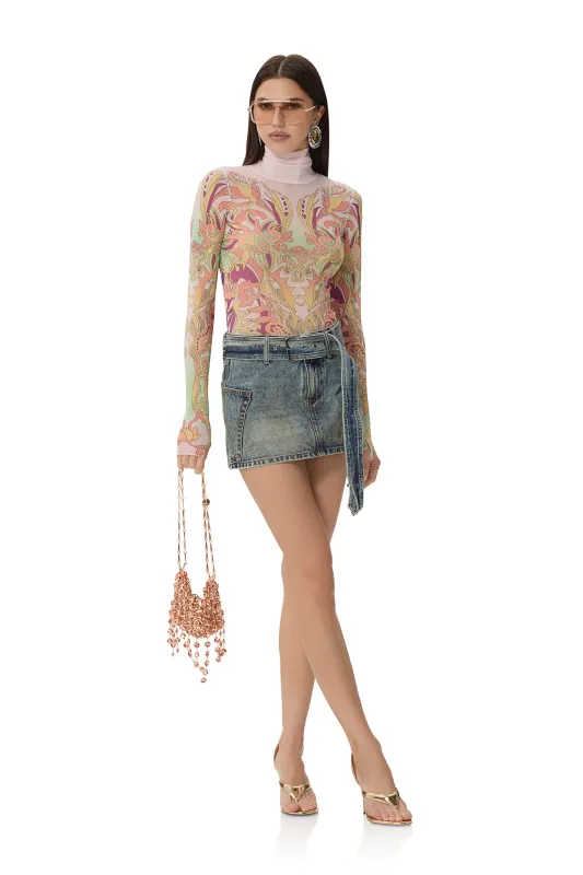 Zadie Top - Vintage Swirl sold by AFRM