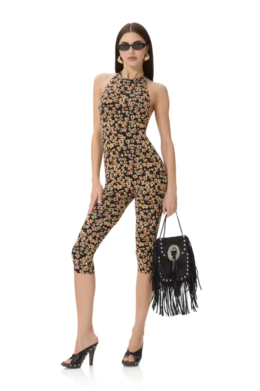 Lucia Catsuit - Bright Bloom sold by AFRM