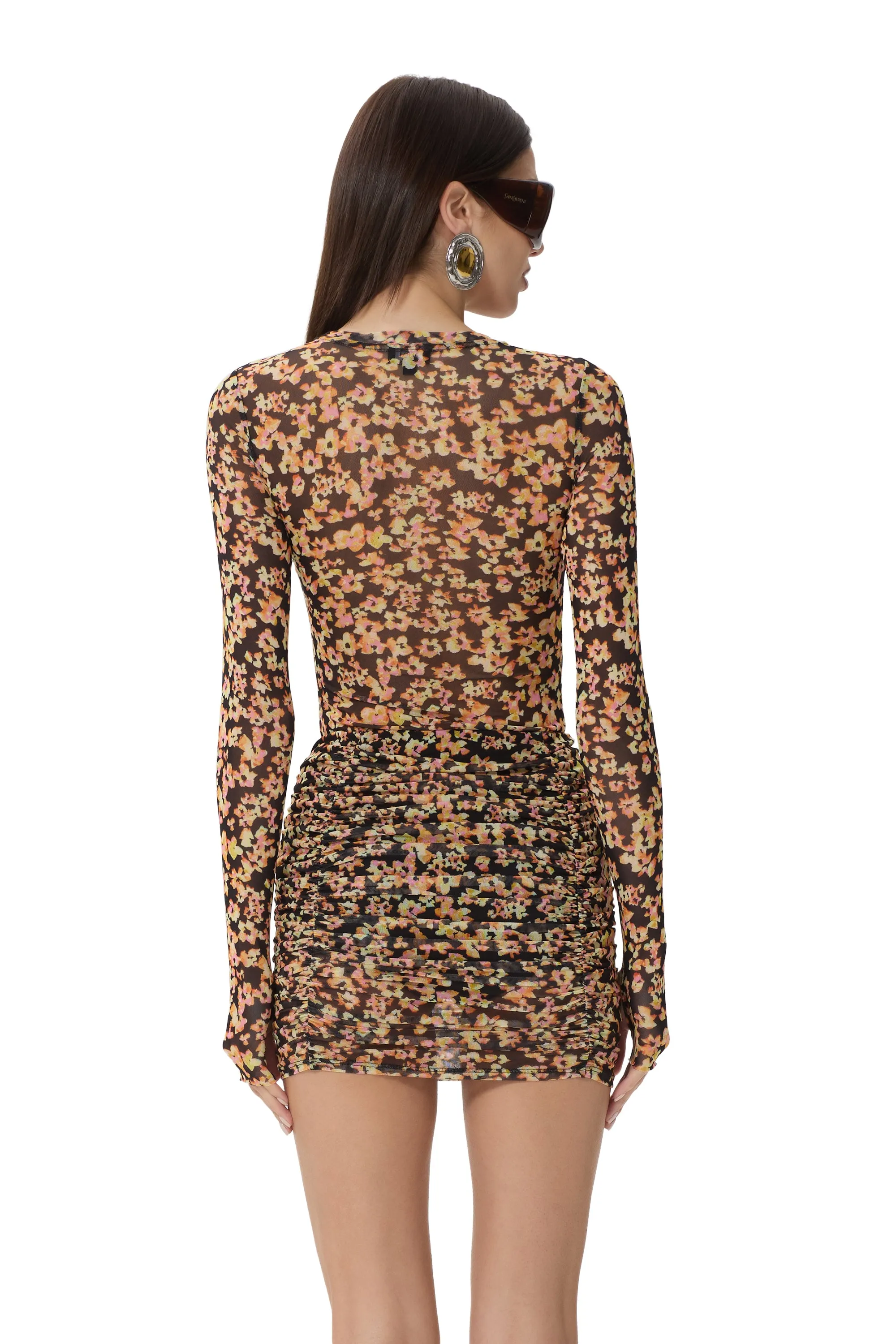 Kaylee Top - Bright Bloom sold by AFRM product image thumbnail 4