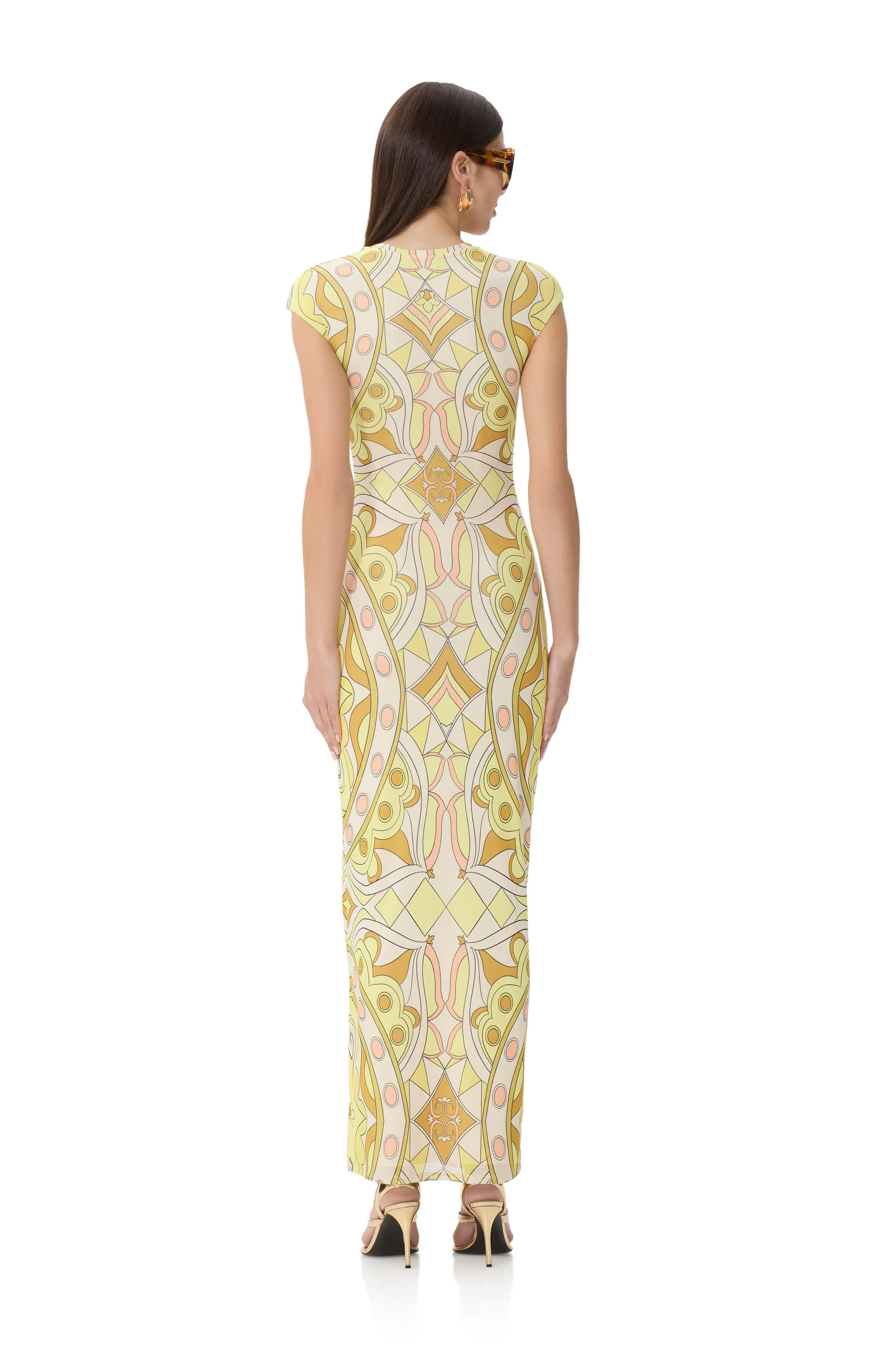 Cody Dress - Geo Scarf sold by AFRM product image thumbnail 4