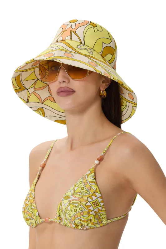 AFRM Bucket Hat - Geo Scarf made by AFRM