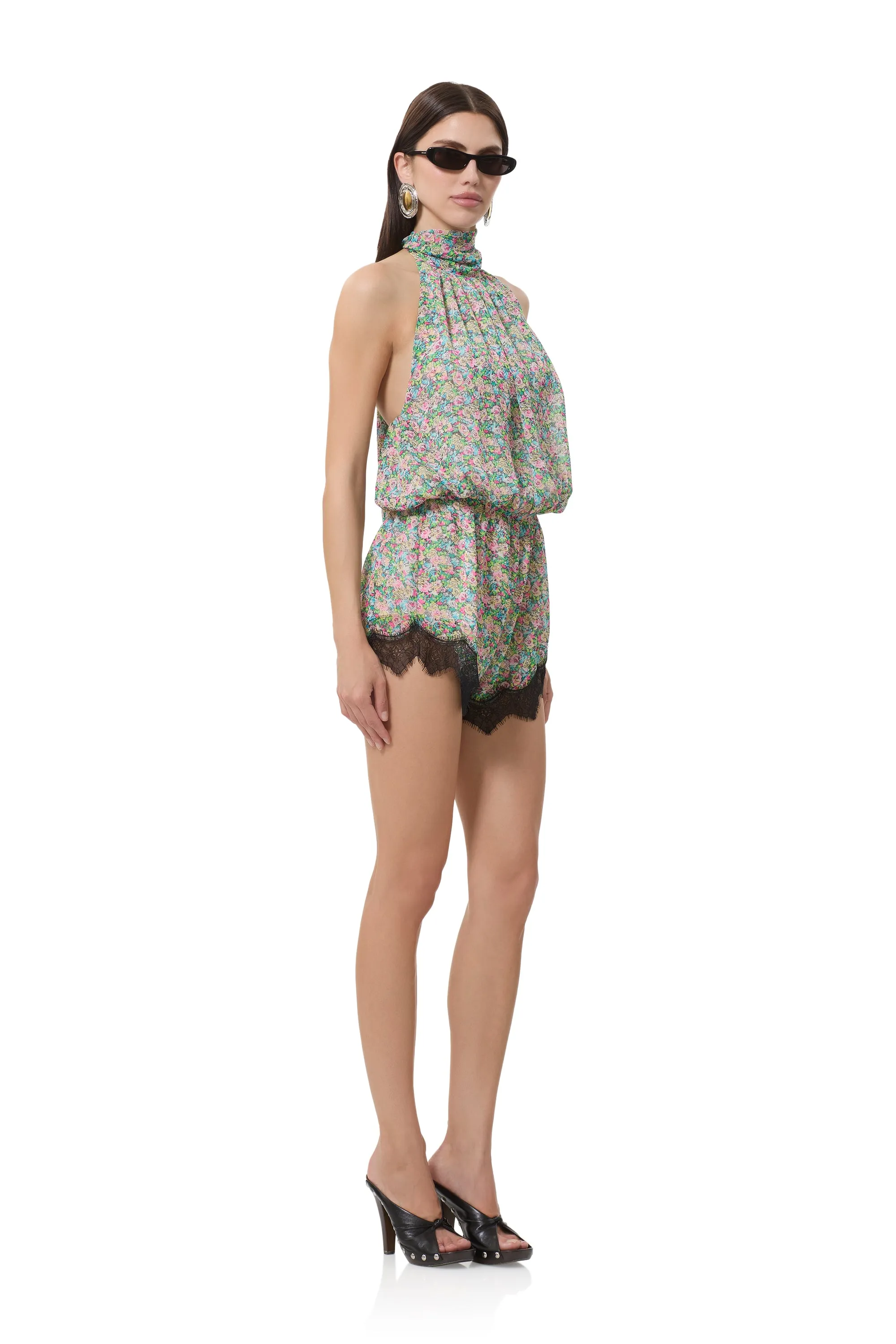 Logain Romper - Candy Ditsy sold by AFRM product image thumbnail 3