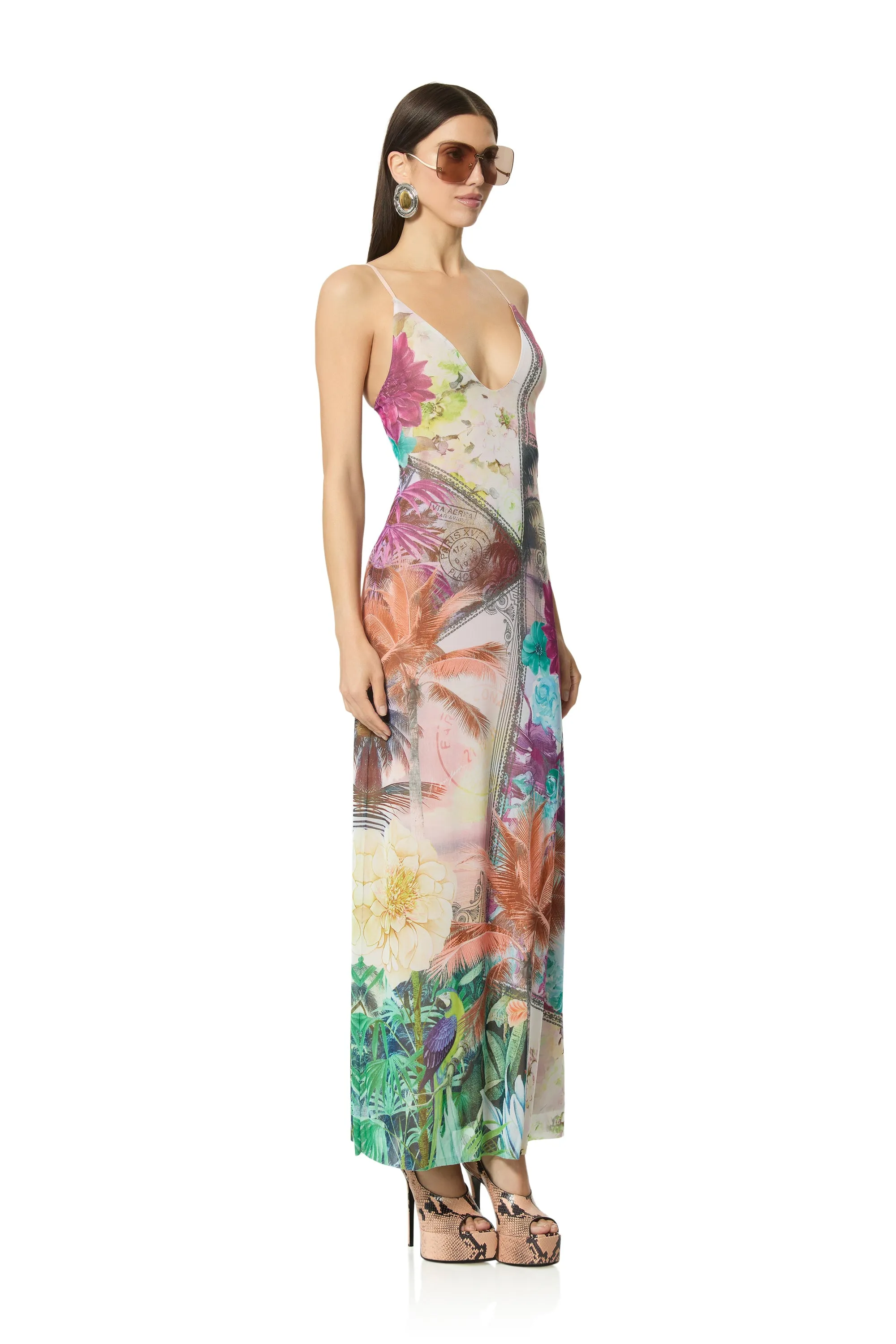 Romy Dress - Vacation Tropic sold by AFRM product image thumbnail 2