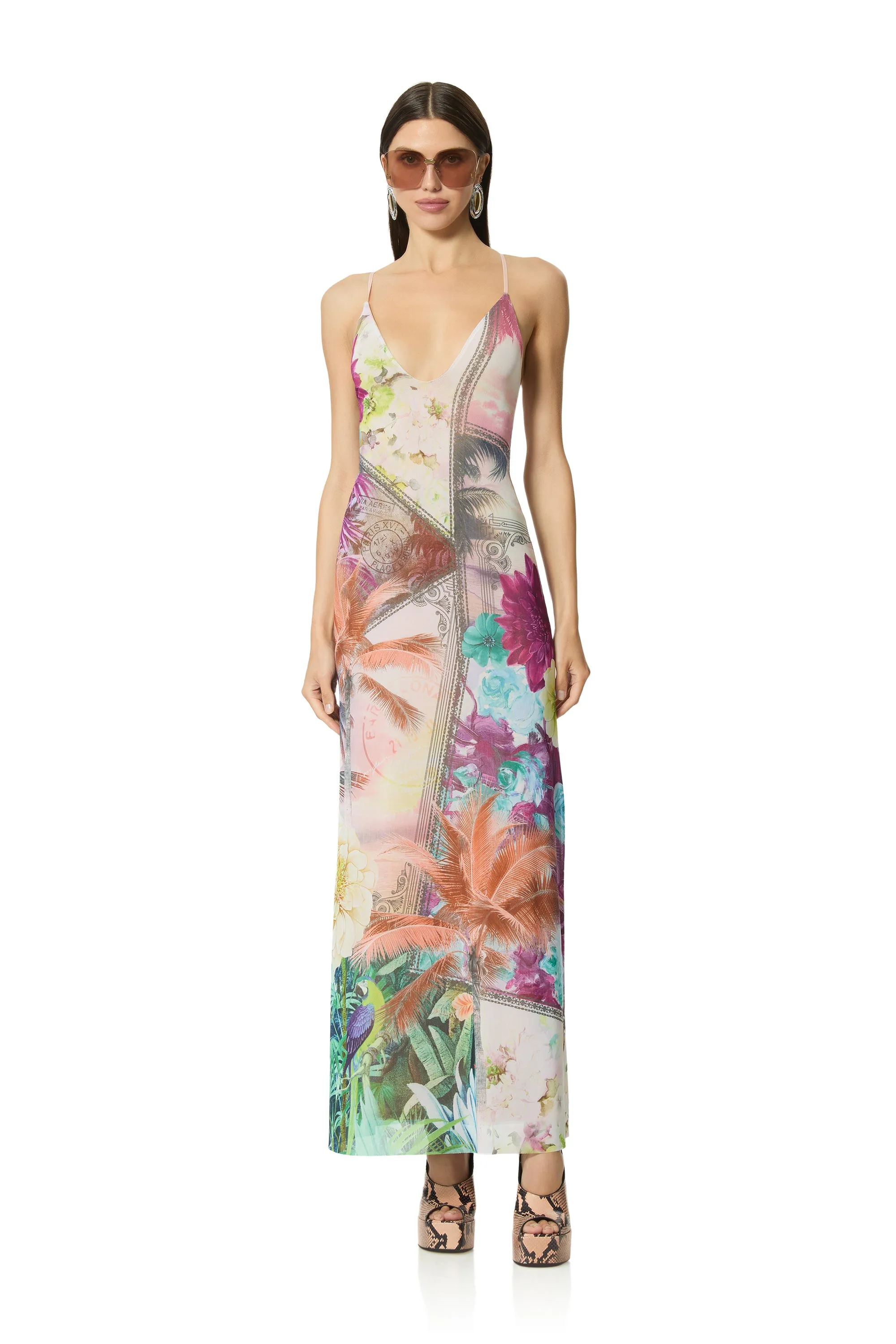 Romy Dress - Vacation Tropic sold by AFRM