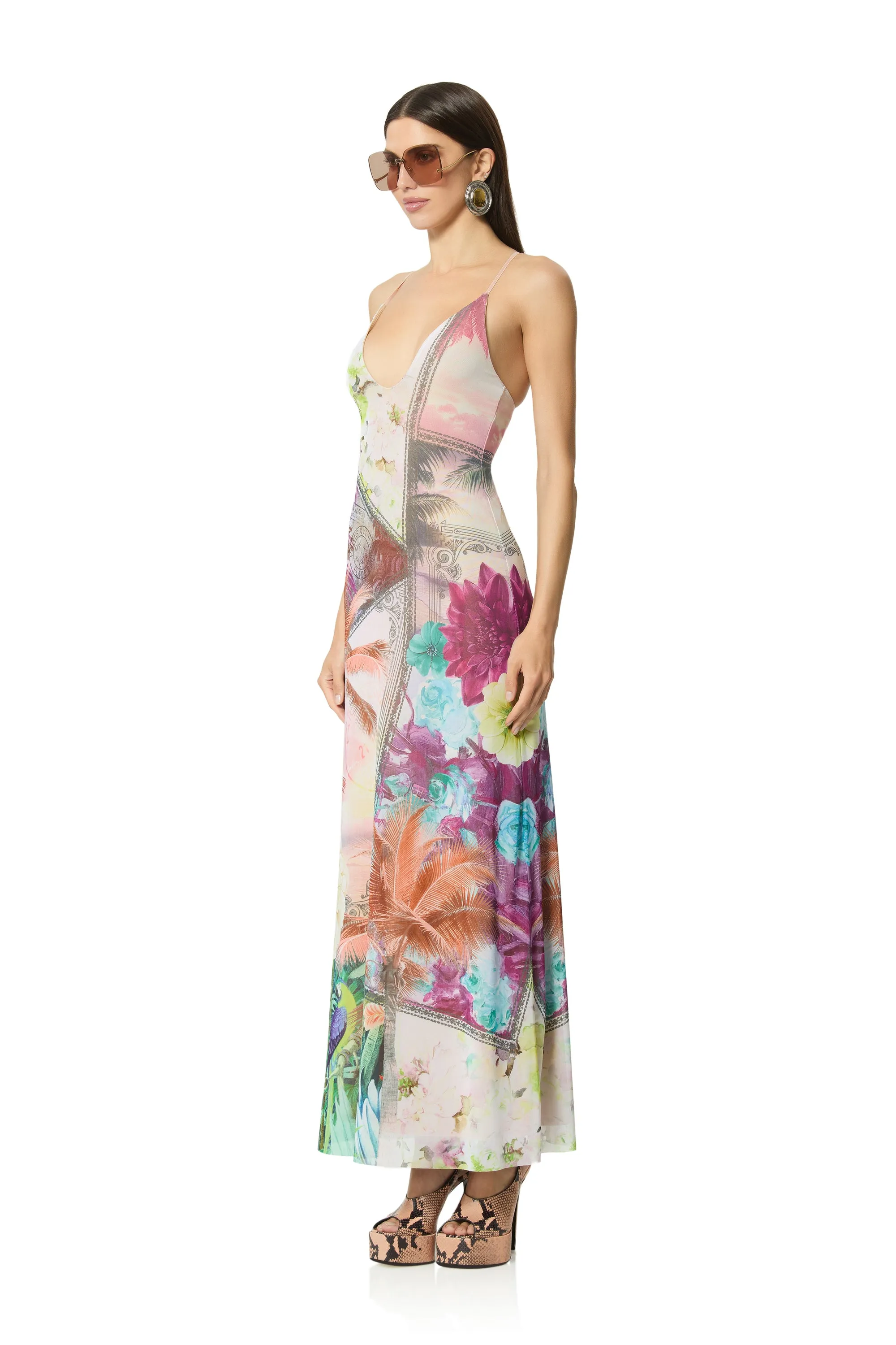 Romy Dress - Vacation Tropic sold by AFRM product image thumbnail 3