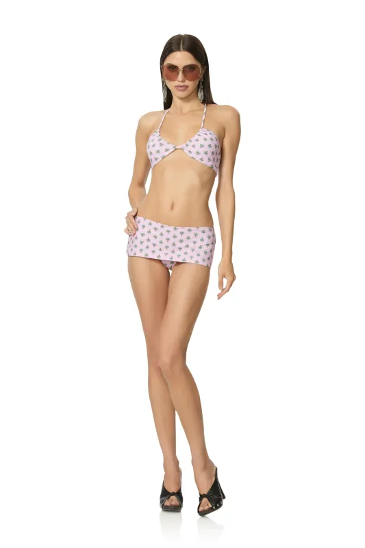 Melaga Skort Bikini Bottom - Crocus Foulard made by AFRM