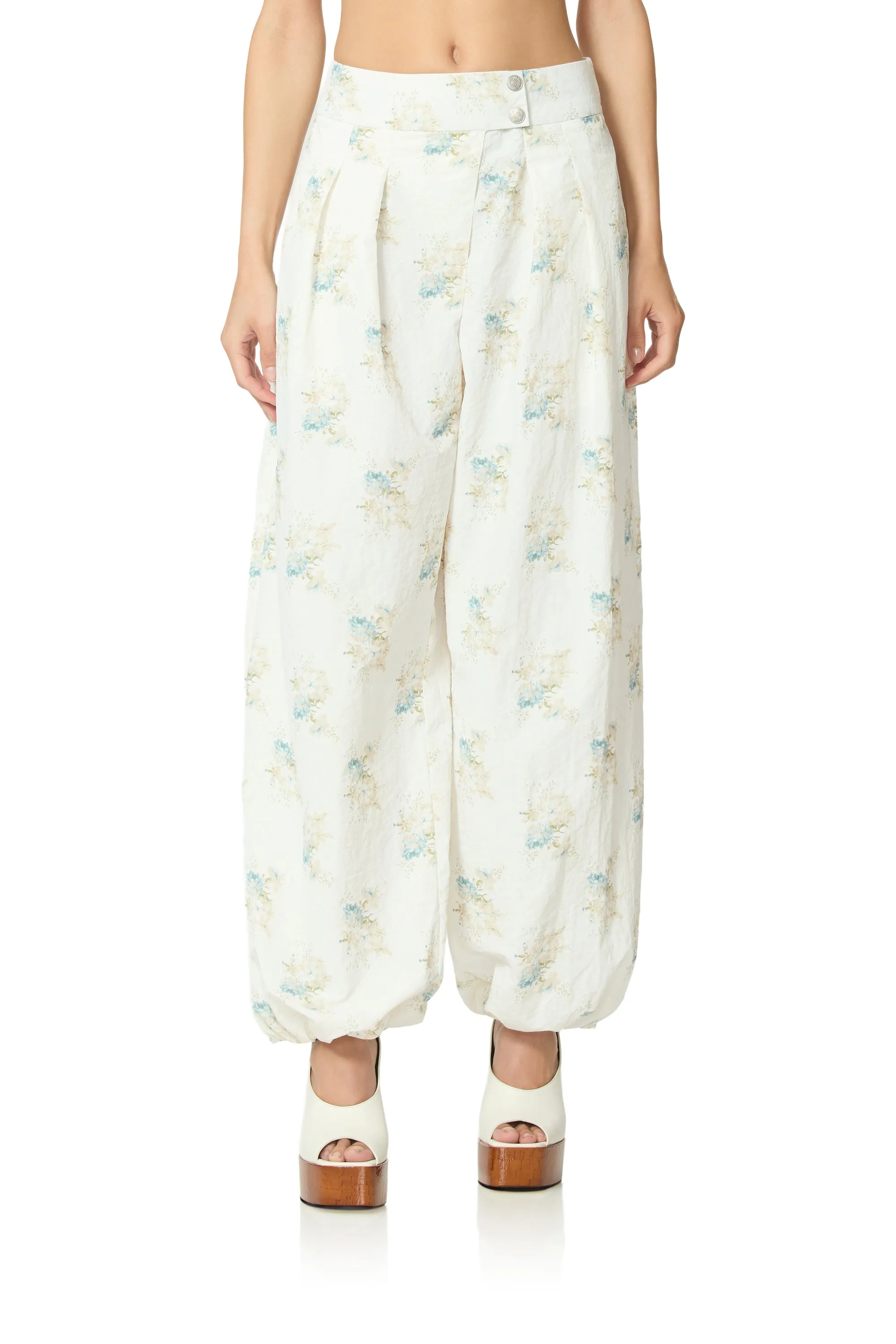 Tiffany Balloon Pant - Antique Peony sold by AFRM product image thumbnail 2